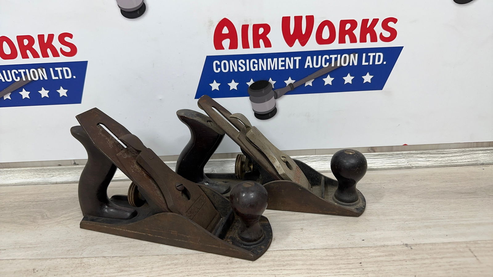 2- STANLEY NO. 4 PLANES. ONE IS CORRUGATED: Load-out Pick up for all online purchases for Antiques & collectibles is Monday, Tuesday, Wednesday, February 23rd, 24th, 25th At our shipper's location. We do offer shipping on all items shippabl