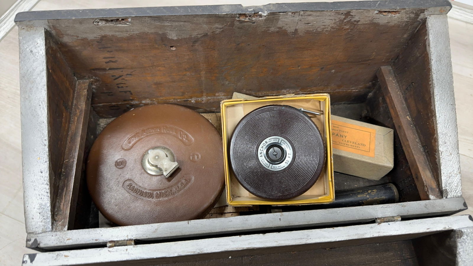 PRIMITIVE TOOL BOX WITH PRIMITIVE TOOLS - 4