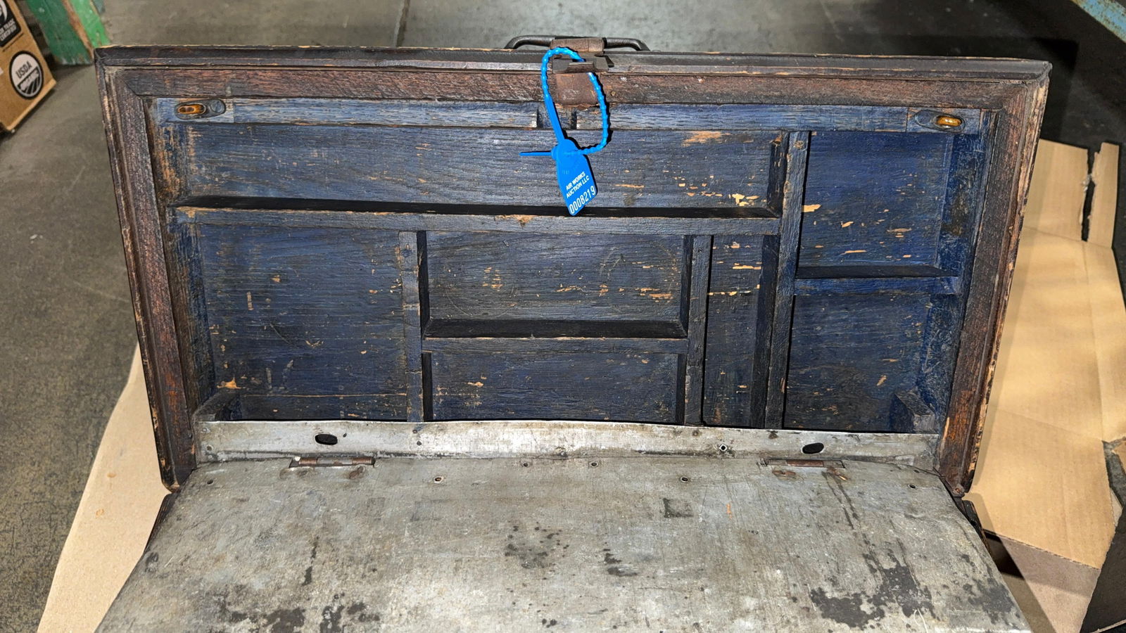 BOX LOADED WITH GOOD EARLY TOOLS - 7