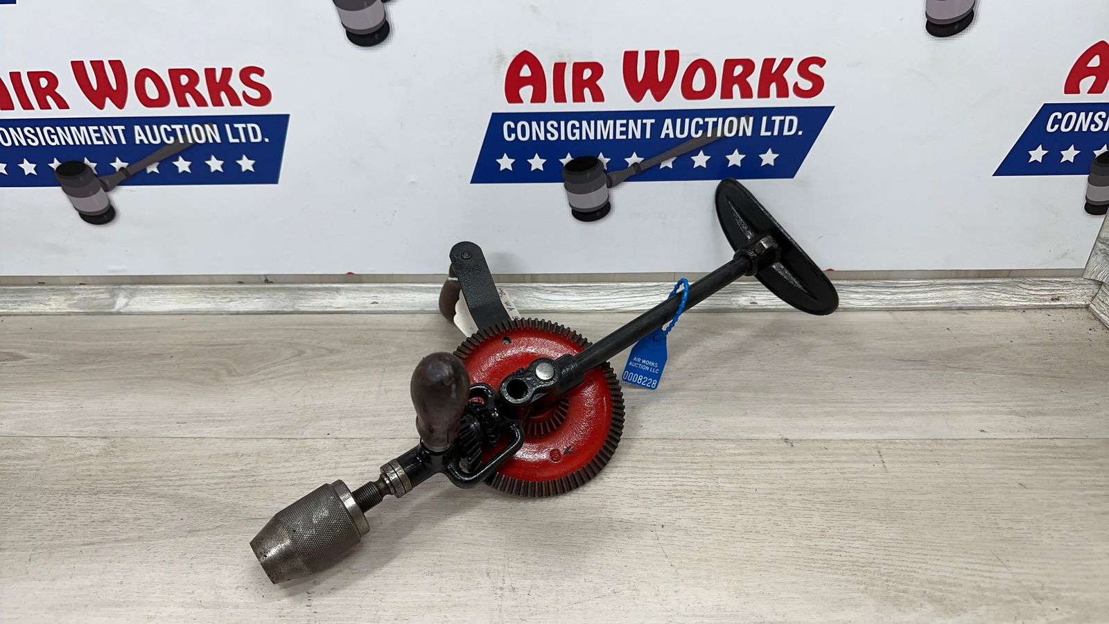 DUNLAP 2-SPEED BREAST DRILL: Load-out Pick up for all online purchases for Antiques & collectibles is Monday, Tuesday, Wednesday, February 23rd, 24th, 25th At our shipper's location. We do offer shipping on all items