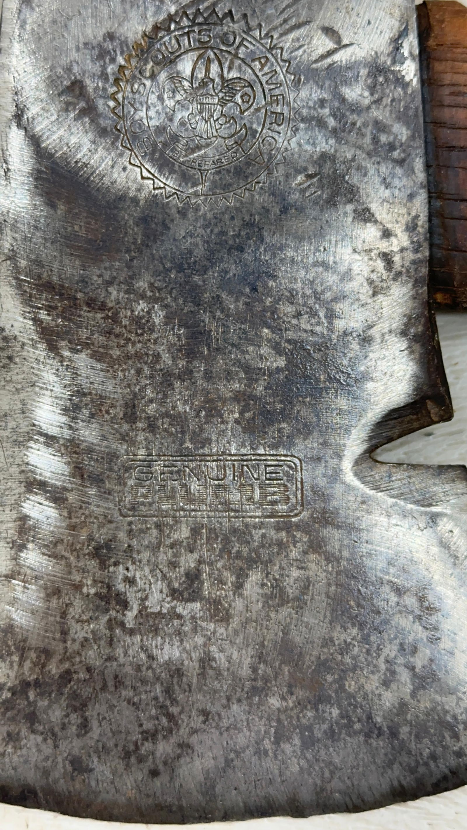 BOYSCOUTS HATCHET PLUMB - 3