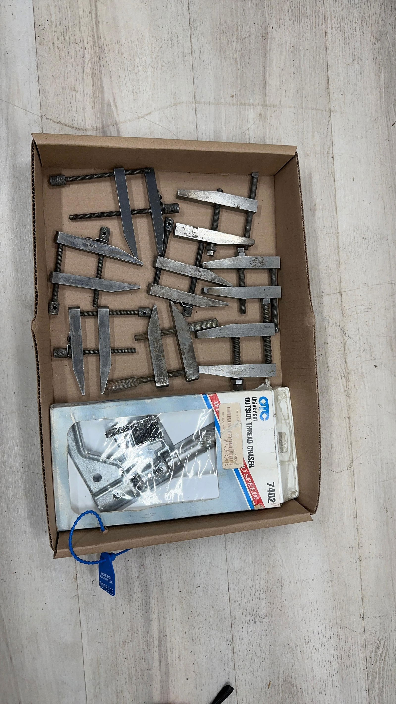 MILLING CLAMPS AND THREAD CHASER (1 of 3)