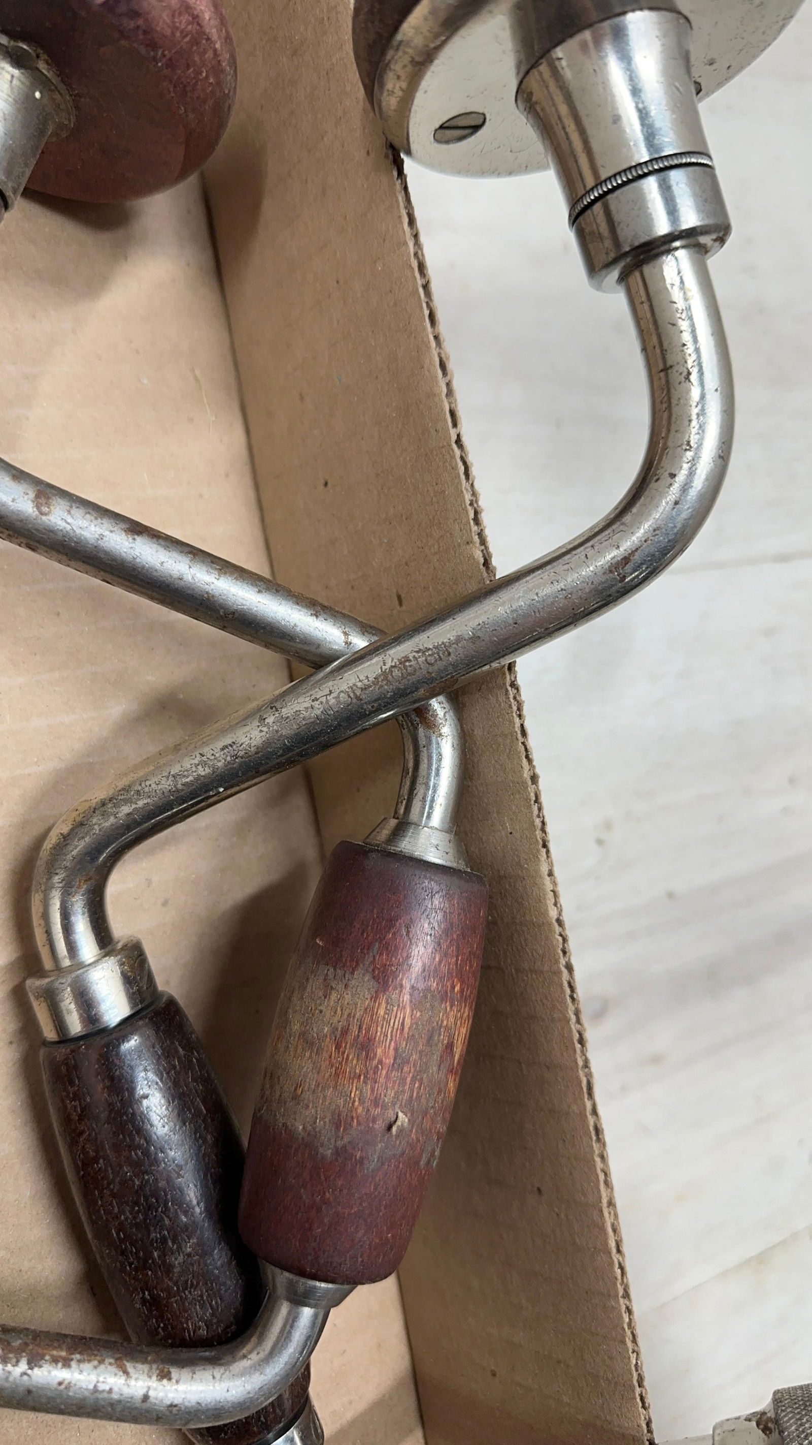 4 ASSORTED BIT BRACES - 5