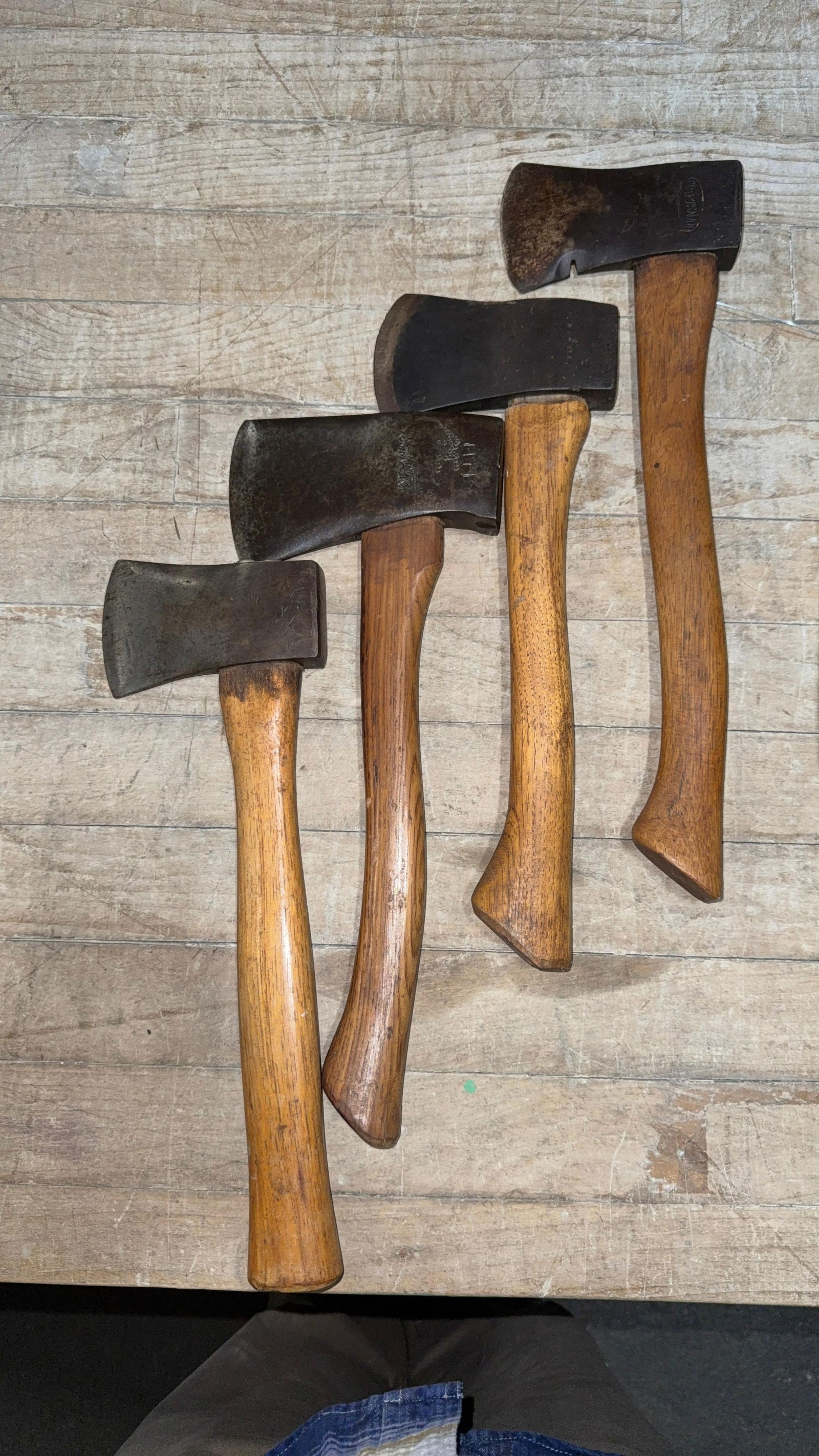 4-AXES. SOME MARKED INCL. TRUE TEMPER AND CRAFTSMAN (1 of 6)