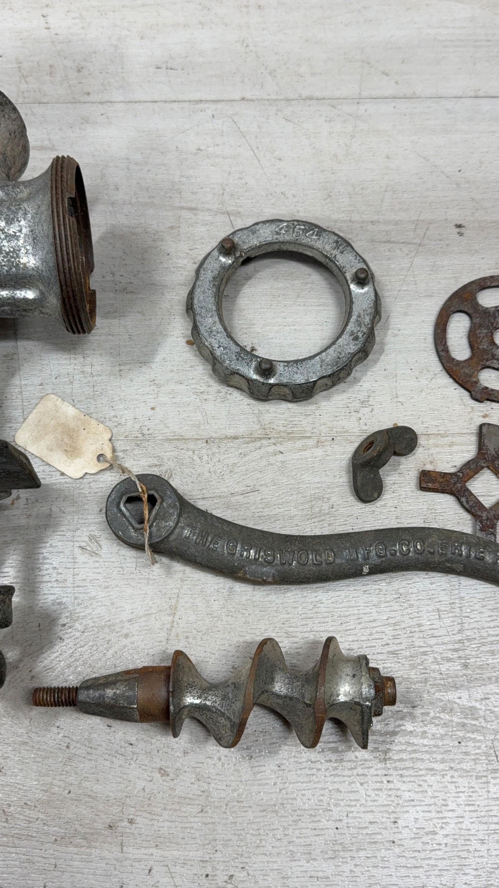 GRISWOLD NO.2 MEAT GRINDER - 3