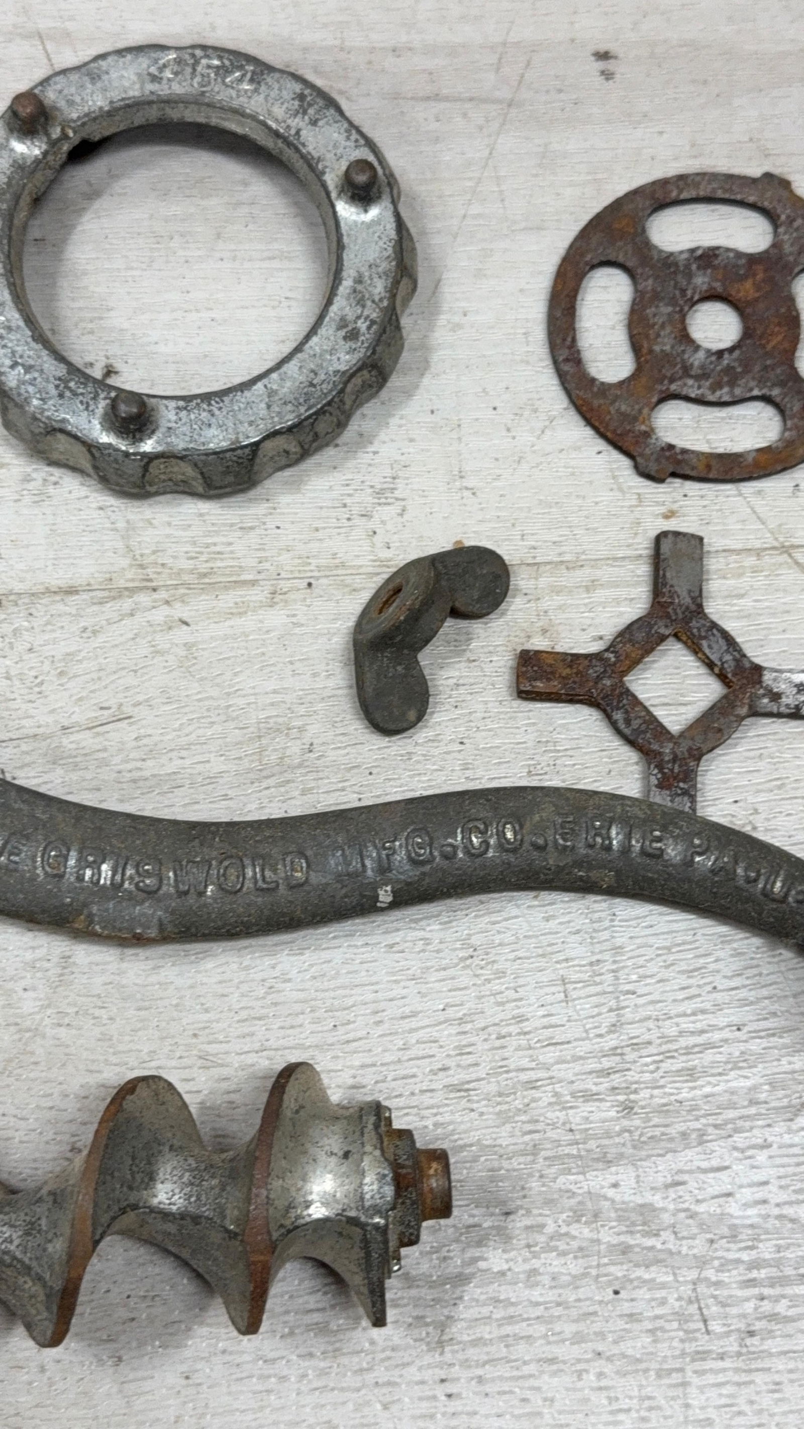 GRISWOLD NO.2 MEAT GRINDER - 5