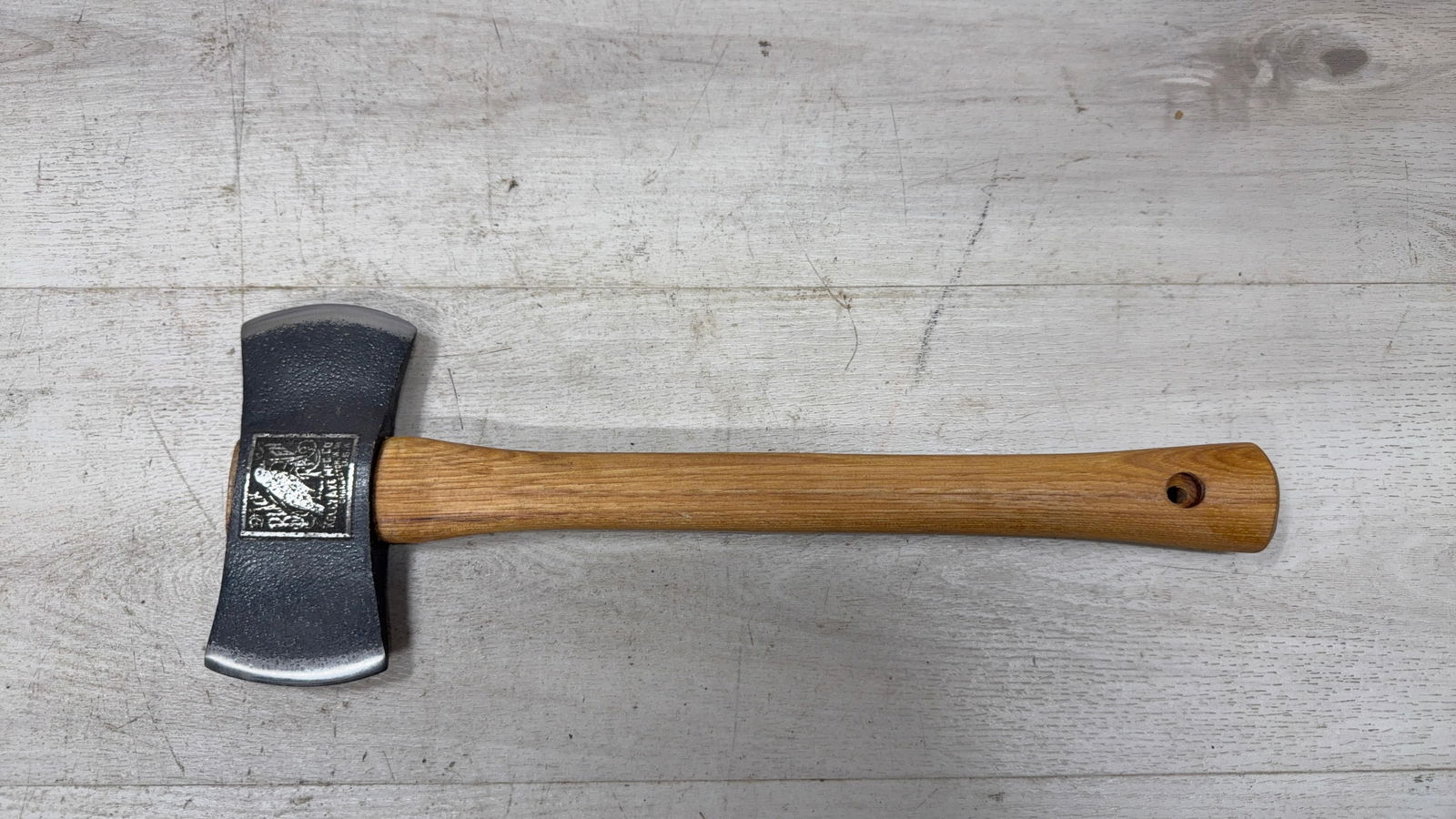 BLACK RAVEN DOUBLE BIT REPRODUCTION BY MARBLES: Load-out Pick up for all online purchases for Antiques & collectibles is Monday, Tuesday, Wednesday, February 23rd, 24th, 25th At our shipper's location. We do offer shipping on all items