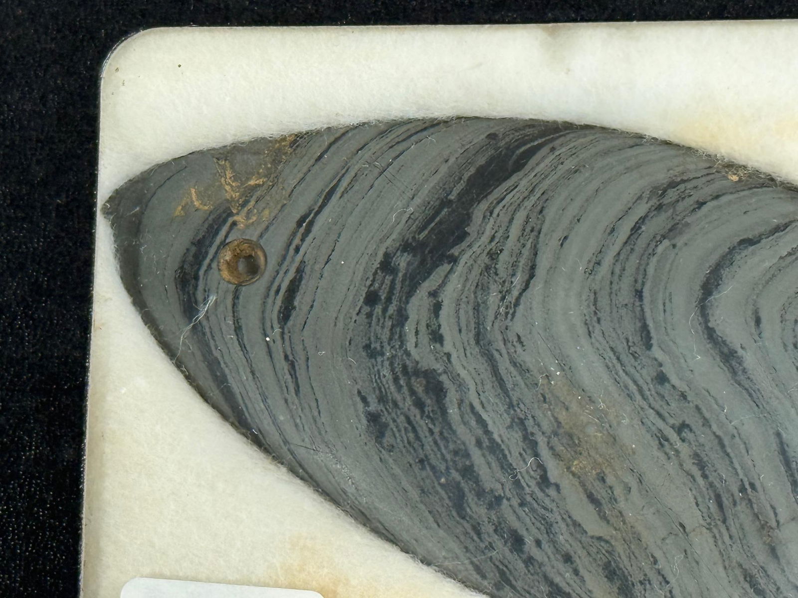 Oval Slate Gorget 4 3/4" - 3