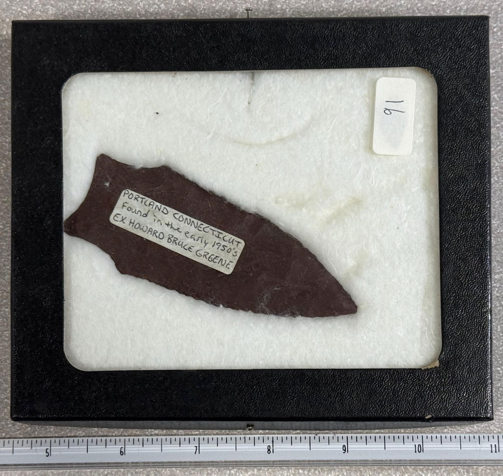 Susquehanna Point found in Connecticut 3 3/4" (1 of 3)