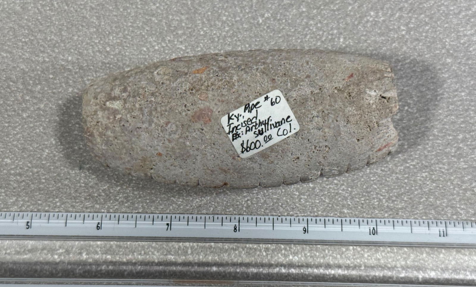 Pipe from Kentucky 4": Load-out Pick up for all online purchases for Antiques & collectibles is Monday, Tuesday, Wednesday, February 23rd, 24th, 25th At our shipper's location. We do offer shipping on all items shippabl