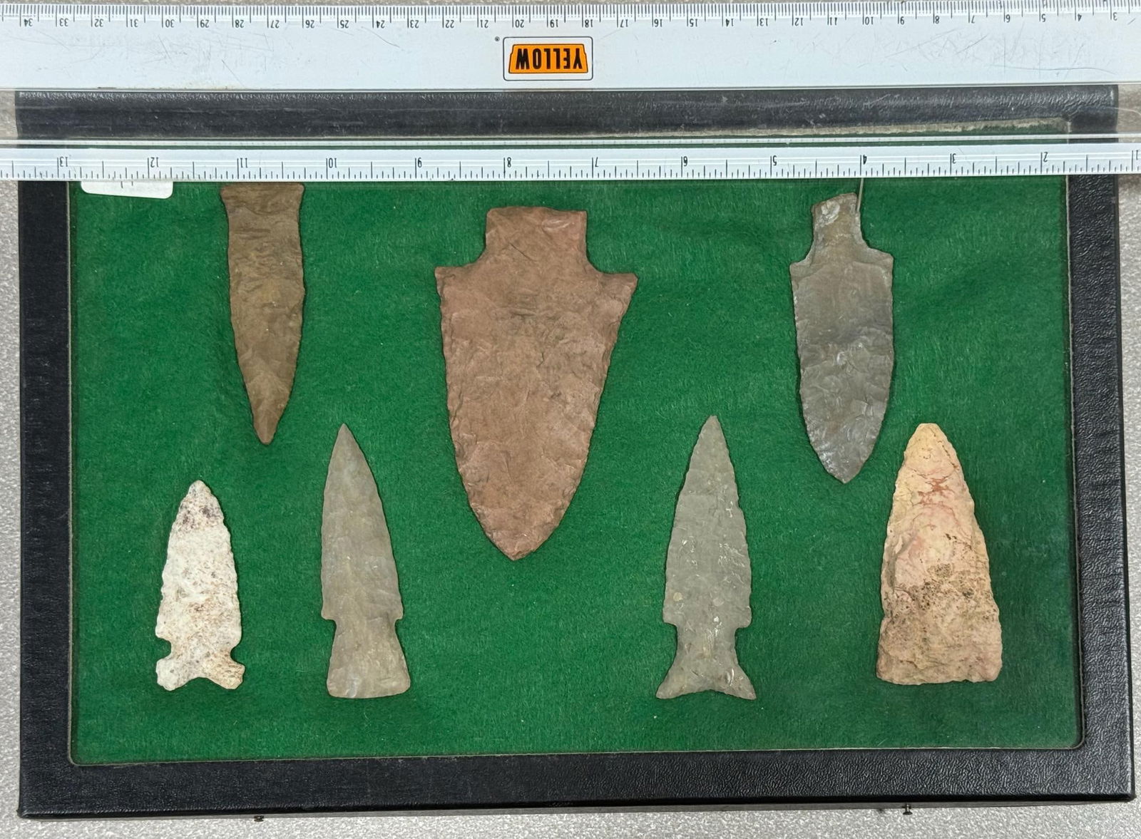 Frame of nice Tennessee Points largest 4" (1 of 4)