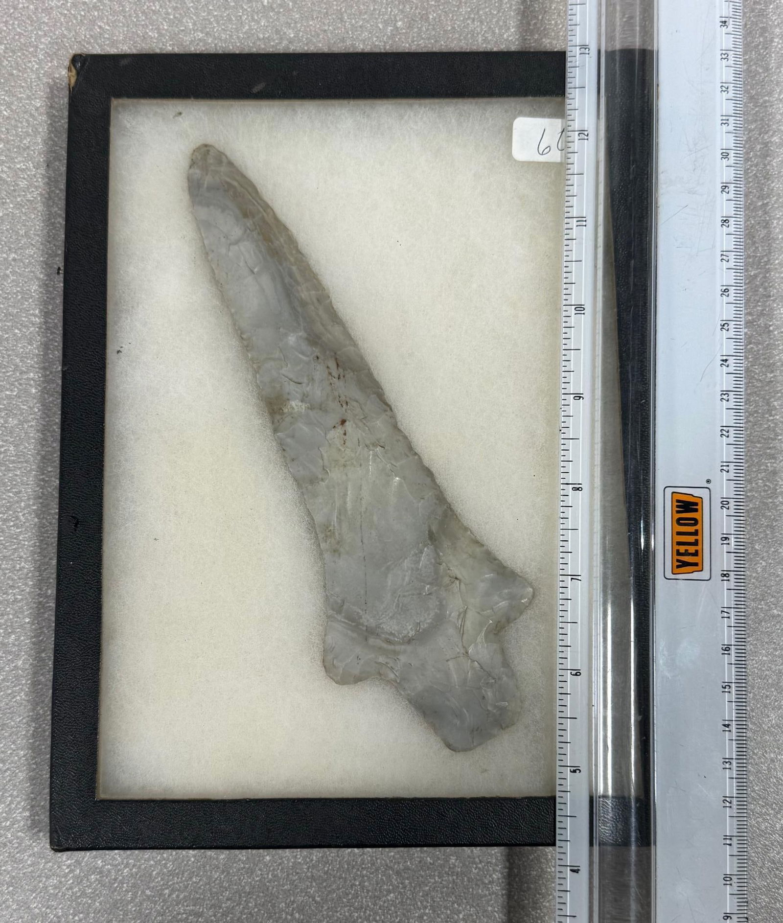 Adena Point measures 7 1/4" likely Midwest (1 of 3)