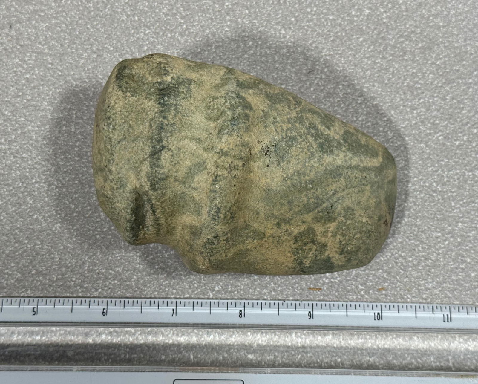 Raised Ridge Axe found in Lorain Co Ohio 4 1/2" Great Material (1 of 3)