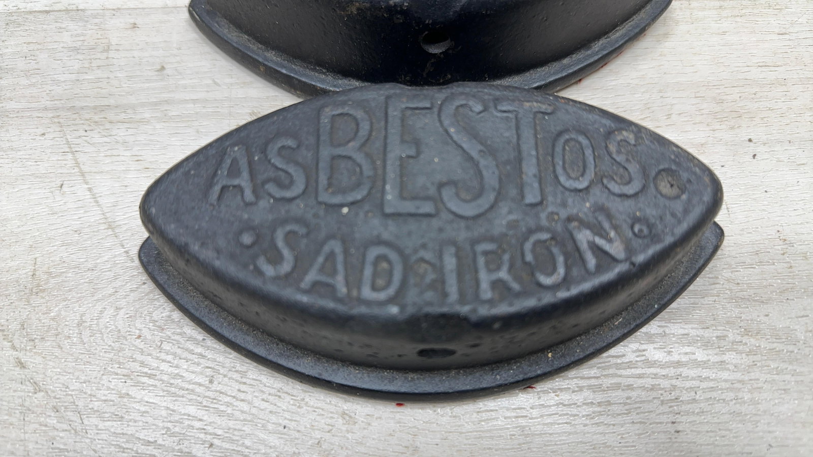 ASSORTED SAD IRONS - 4