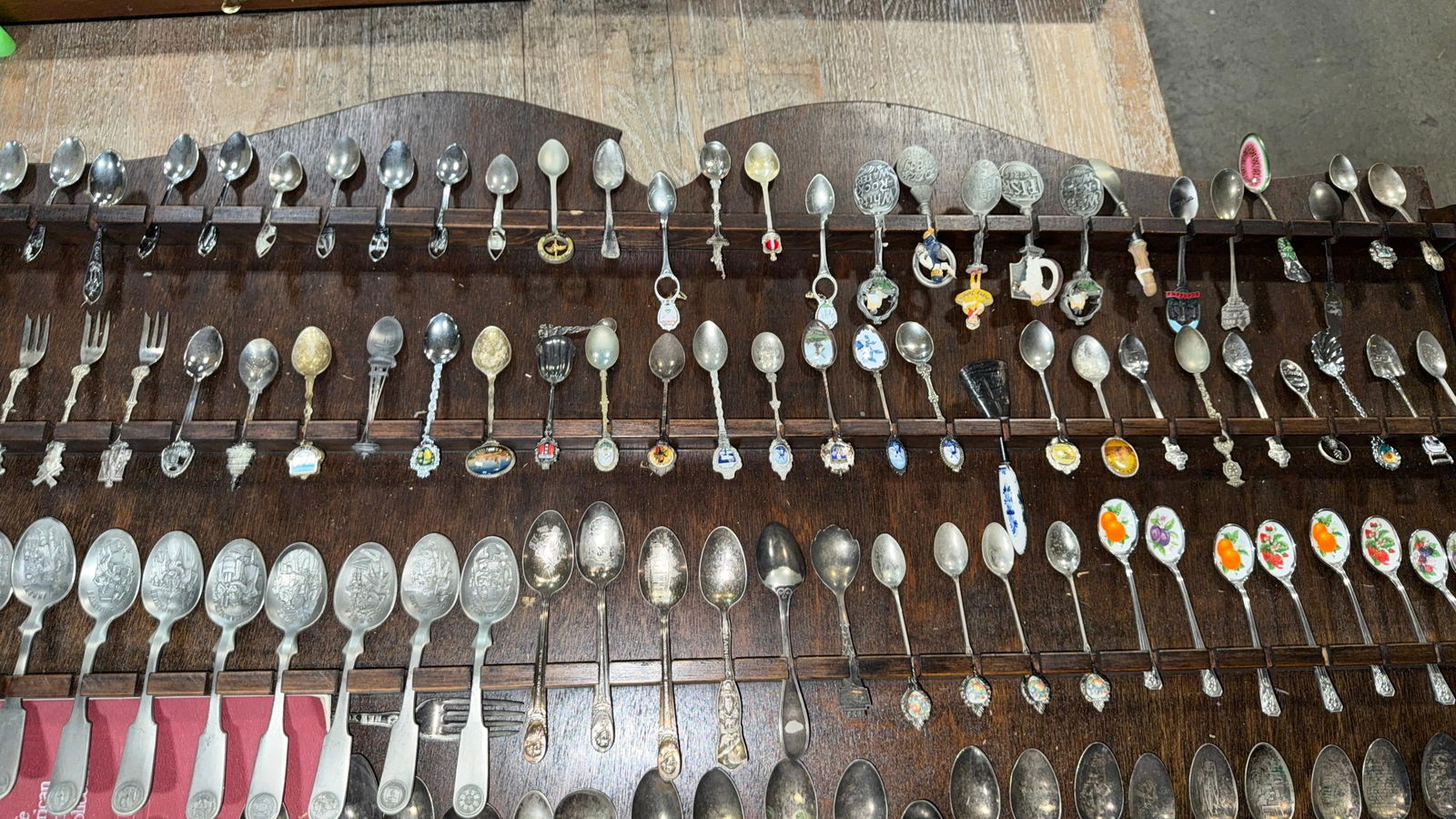 LARGE SPOON COLLECTION - 7