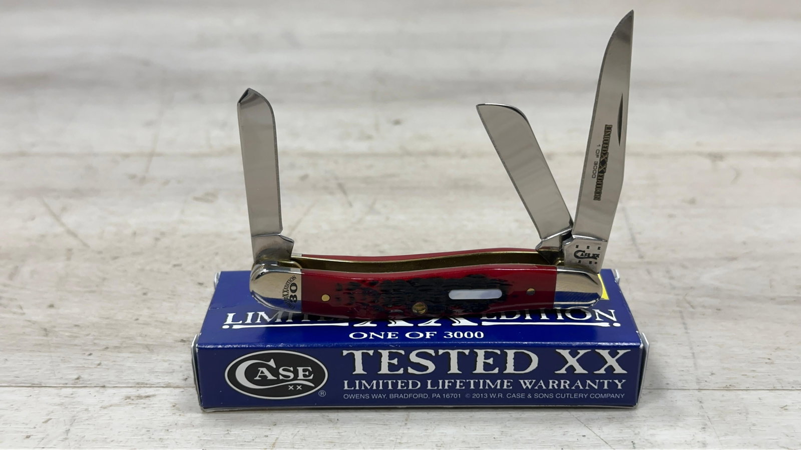 2014 CASE XX STOCKMAN BRICK RED 6318: Load-out Pick up for all online purchases for Antiques & collectibles is Monday, Tuesday, Wednesday, February 23rd, 24th, 25th At our shipper's location. We do offer shipping on all items shippabl
