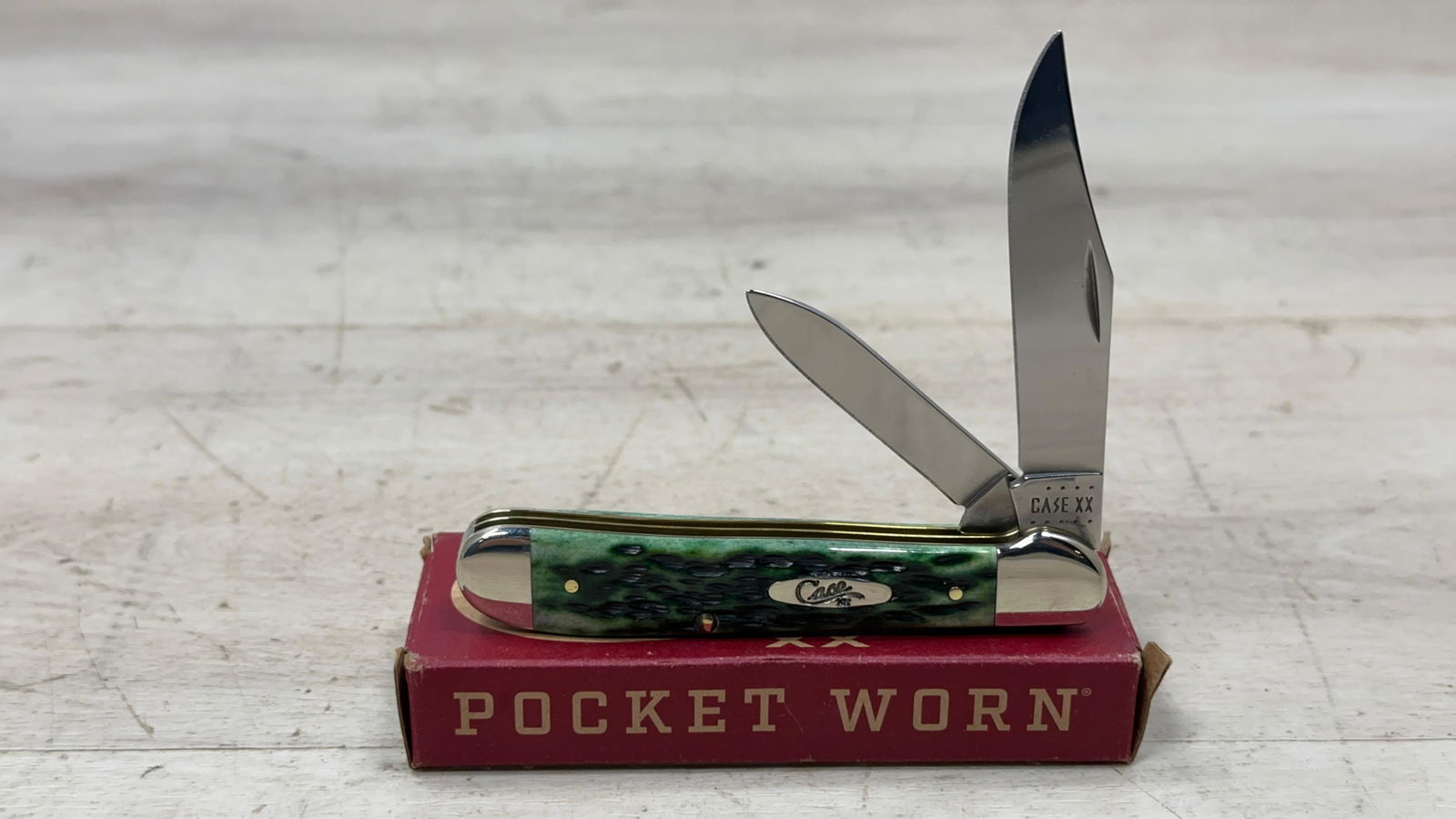 2021 CASE XX BERMUDA GRN COPPERHEAD. 6249 SS: Load-out Pick up for all online purchases for Antiques & collectibles is Monday, Tuesday, Wednesday, February 23rd, 24th, 25th At our shipper's location. We do offer shipping on all items shippabl