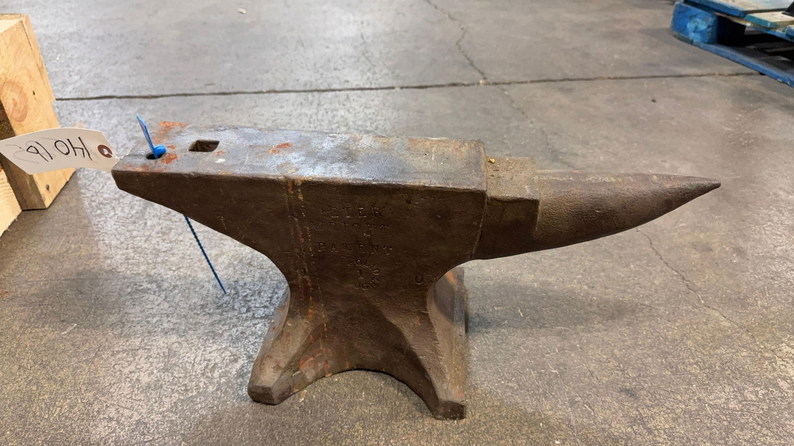 PETER WRIGHT 140# ANVIL (1 of 9)