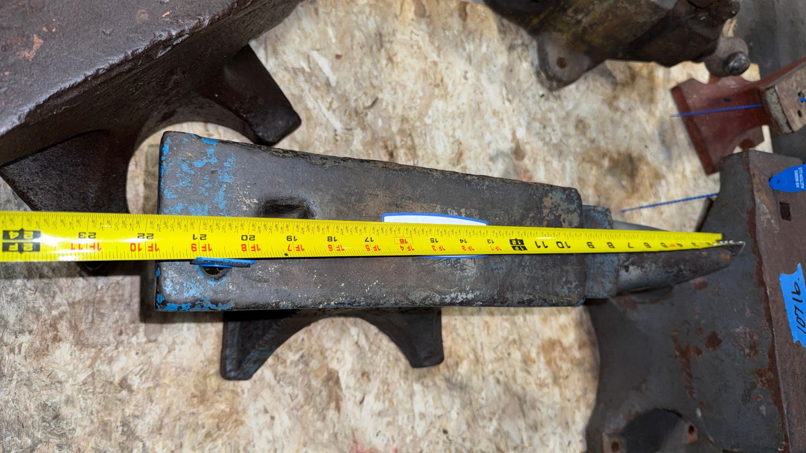 107# PETER WRIGHT ANVIL - 6