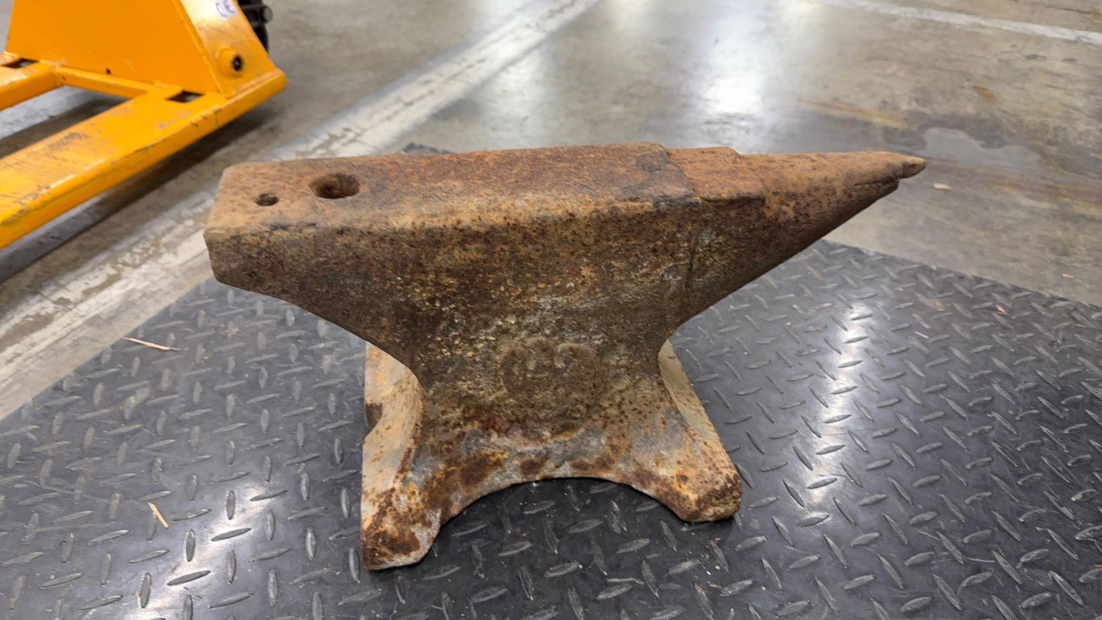 FISHER 106# ANVIL: Load-out Pick up for all online purchases for Antiques & collectibles is Monday, Tuesday, Wednesday, February 23rd, 24th, 25th At our shipper's location. We do offer shipping on all items shippable