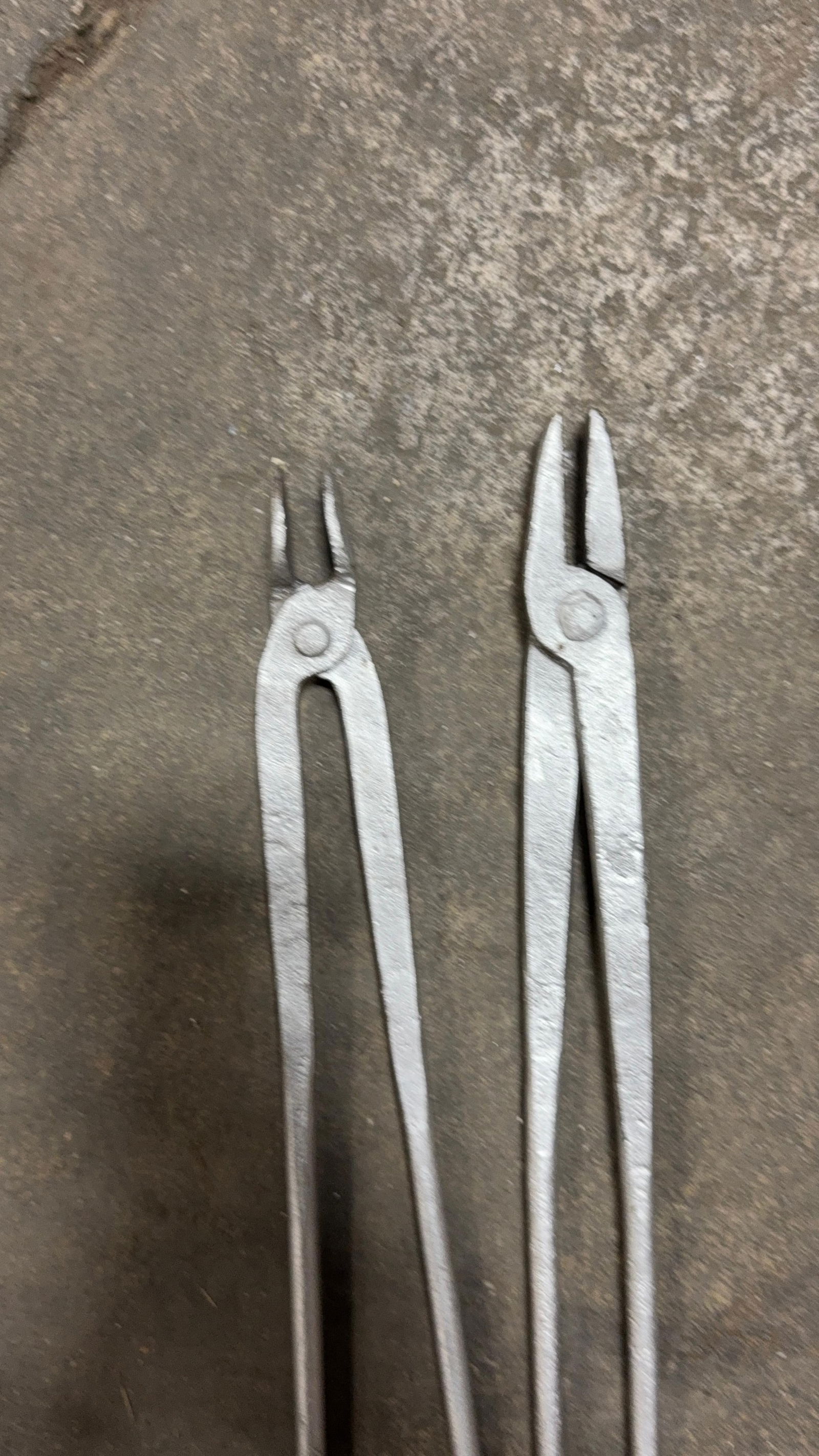 ASSORTED FORGING TONGS - 4