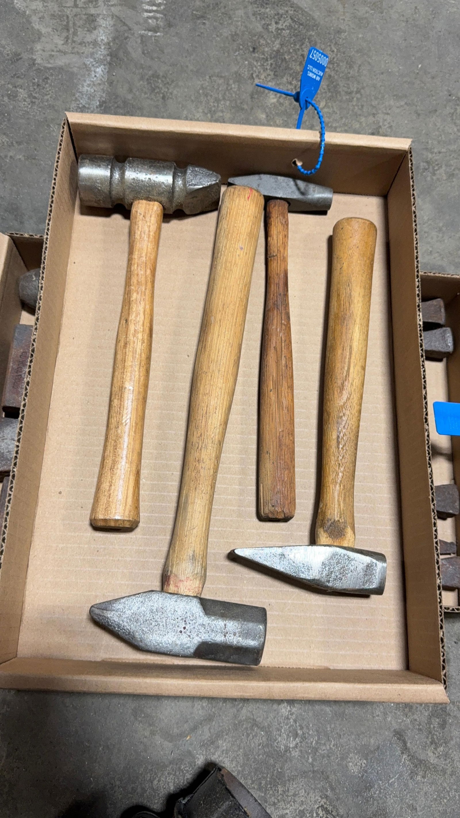 BALL PEEN AND FORGING HAMMERS: Load-out Pick up for all online purchases for Antiques & collectibles is Monday, Tuesday, Wednesday, February 23rd, 24th, 25th At our shipper's location. We do offer shipping on all items shippable wi