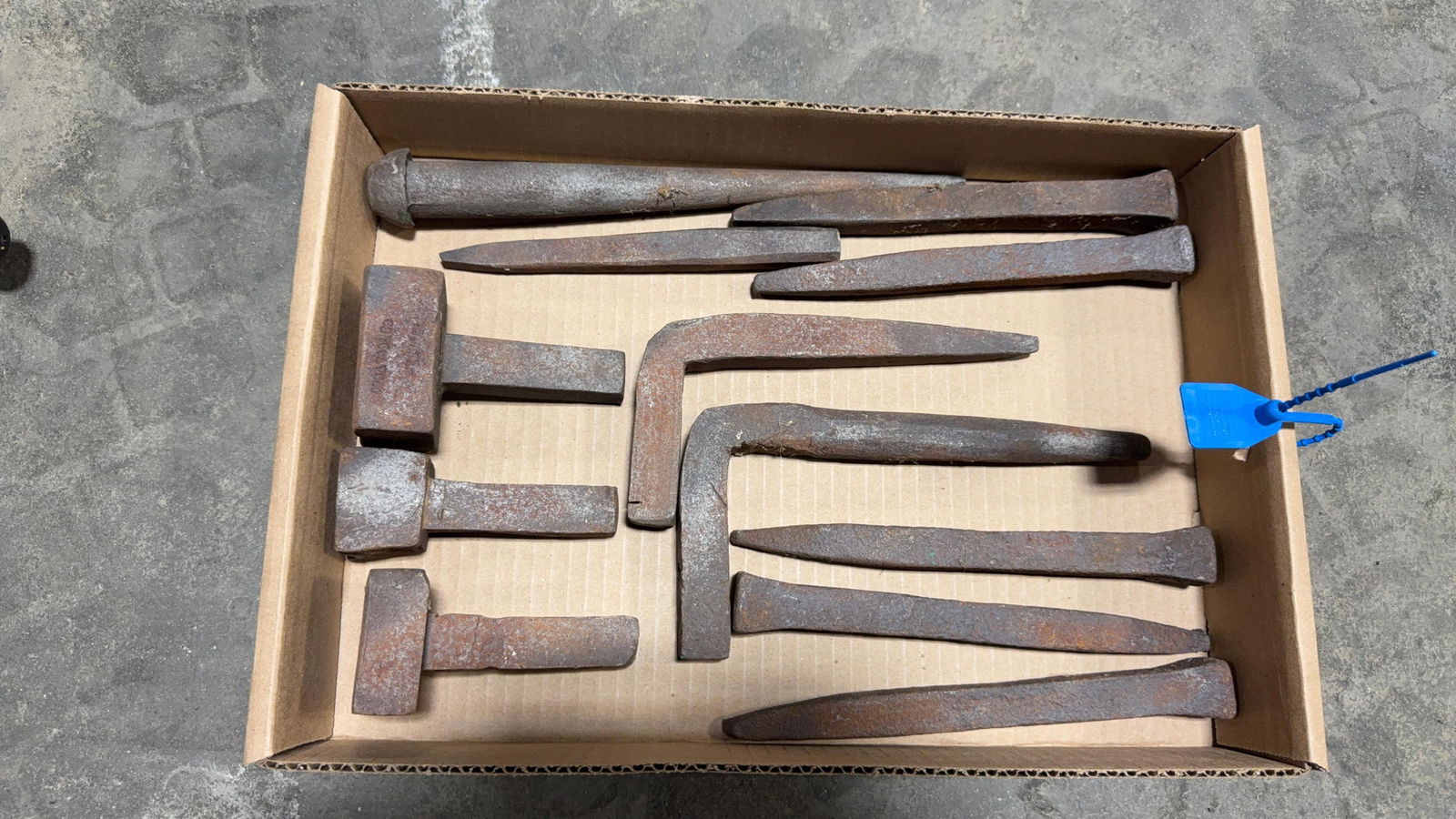 ANVIL WEDGES AND BLOCKS: Load-out Pick up for all online purchases for Antiques & collectibles is Monday, Tuesday, Wednesday, February 23rd, 24th, 25th At our shipper's location. We do offer shipping on all items shippable