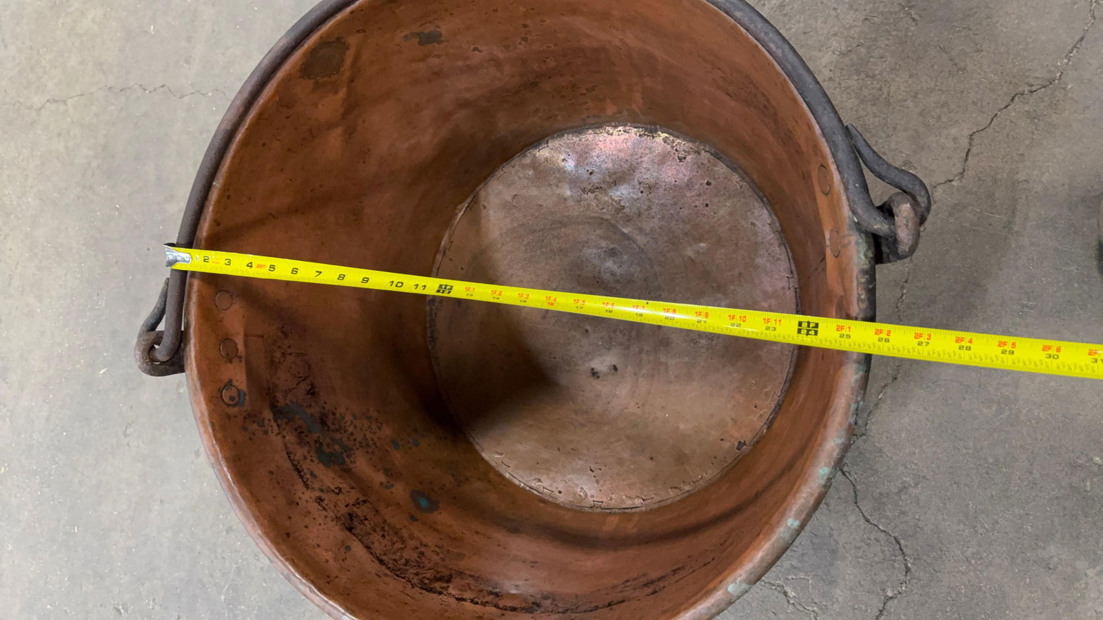 LARGE COPPER KETTLE - 5