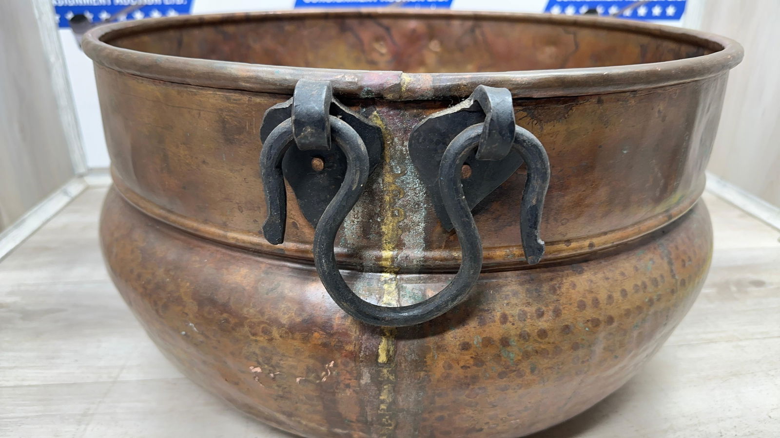 HAMMERED COPPER KETTLE - 3