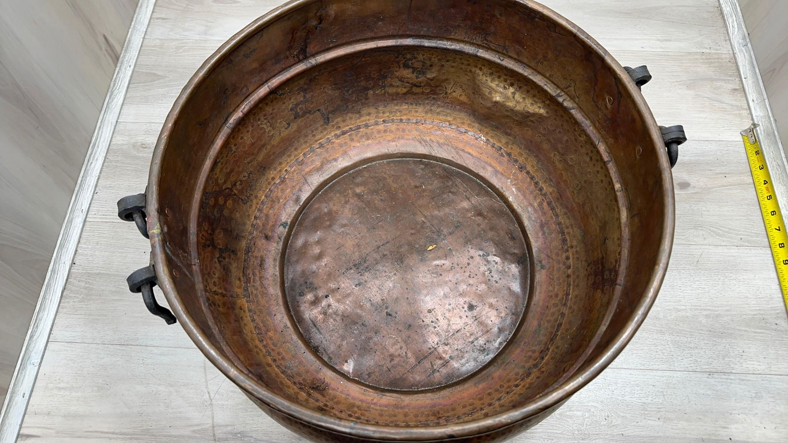 HAMMERED COPPER KETTLE - 4