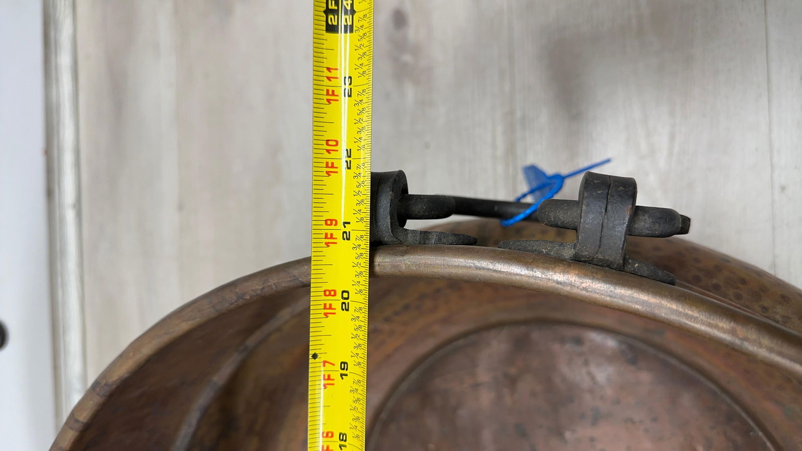 HAMMERED COPPER KETTLE - 6