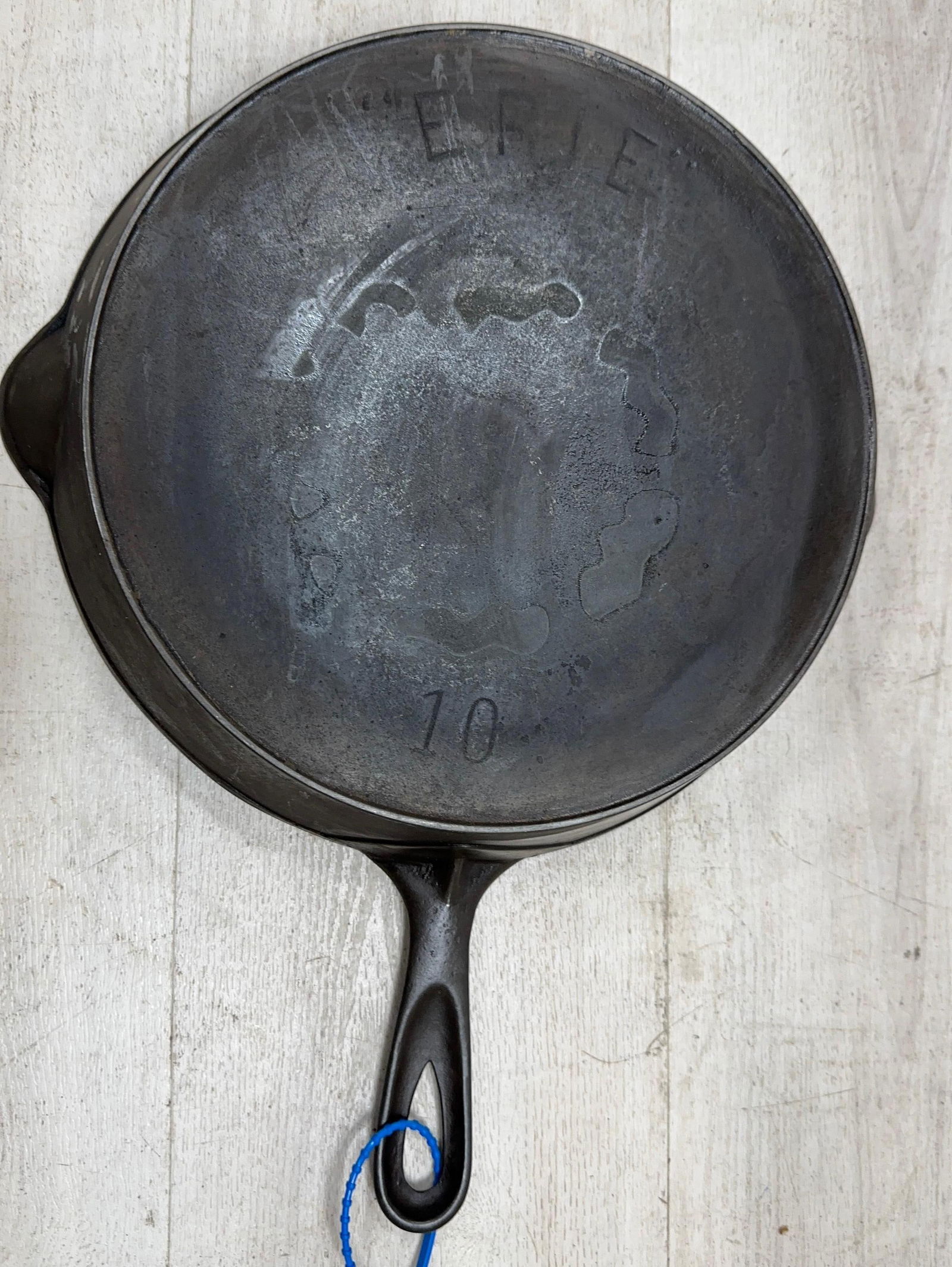 ERIE NO. 10 WITH HEAT RING: Load-out Pick up for all online purchases for Antiques & collectibles is Monday, Tuesday, Wednesday, February 23rd, 24th, 25th At our shipper's location. We do offer shipping on all items shippable wi