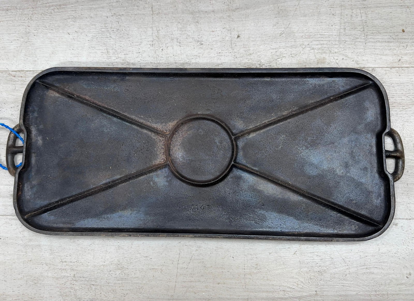 WAGNER GRIDDLE 16": Load-out Pick up for all online purchases for Antiques & collectibles is Monday, Tuesday, Wednesday, February 23rd, 24th, 25th At our shipper's location. We do offer shipping on all items shippable wi