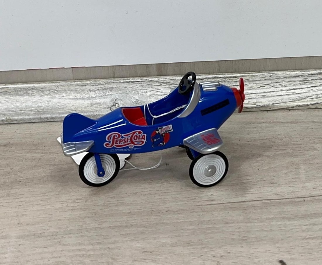 MINI PEPSI COLA PEDAL AIRPLANE: Load-out Pick up for all online purchases for Antiques & collectibles is Monday, Tuesday, Wednesday, February 23rd, 24th, 25th At our shipper's location. We do offer shipping on all items shippable wi
