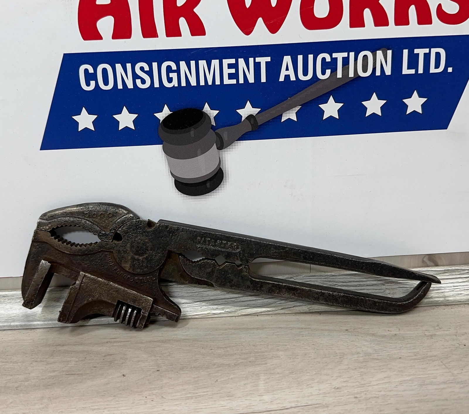NEVER STALL WINDMILL WRENCH: Load-out Pick up for all online purchases for Antiques & collectibles is Monday, Tuesday, Wednesday, February 23rd, 24th, 25th At our shipper's location. We do offer shipping on all items shippable wi