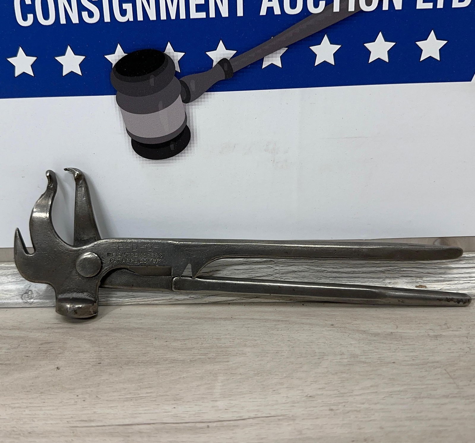 P.D.O. WEIGHT REMOVERS MULTI-TOOL: Load-out Pick up for all online purchases for Antiques & collectibles is Monday, Tuesday, Wednesday, February 23rd, 24th, 25th At our shipper's location. We do offer shipping on all items shippable wi