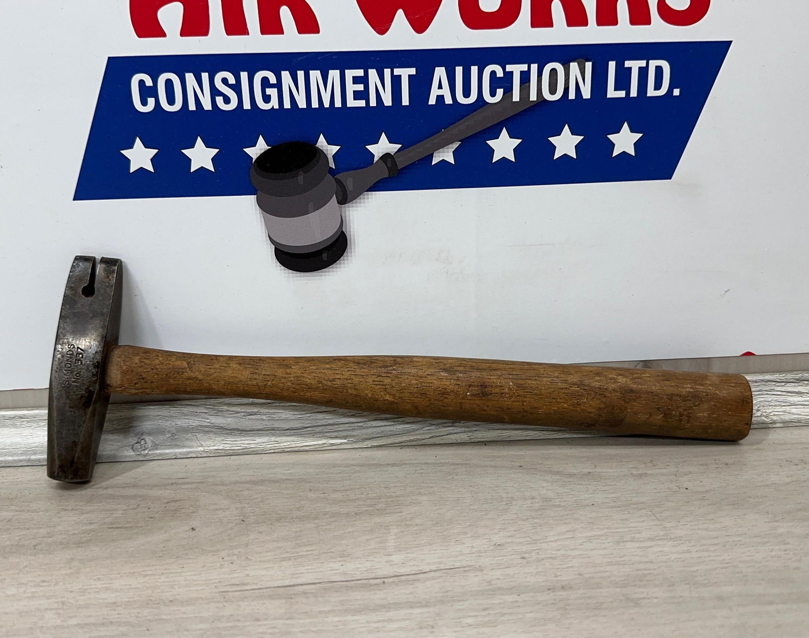 SIMONDS #337 SAW FILERS HAMMER: Load-out Pick up for all online purchases for Antiques & collectibles is Monday, Tuesday, Wednesday, February 23rd, 24th, 25th At our shipper's location. We do offer shipping on all items shippable wi