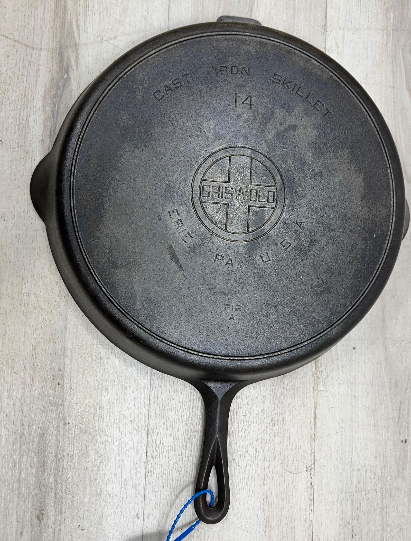 GRISWOLD NO 14 LARGE BLOCK SKILLET (1 of 7)