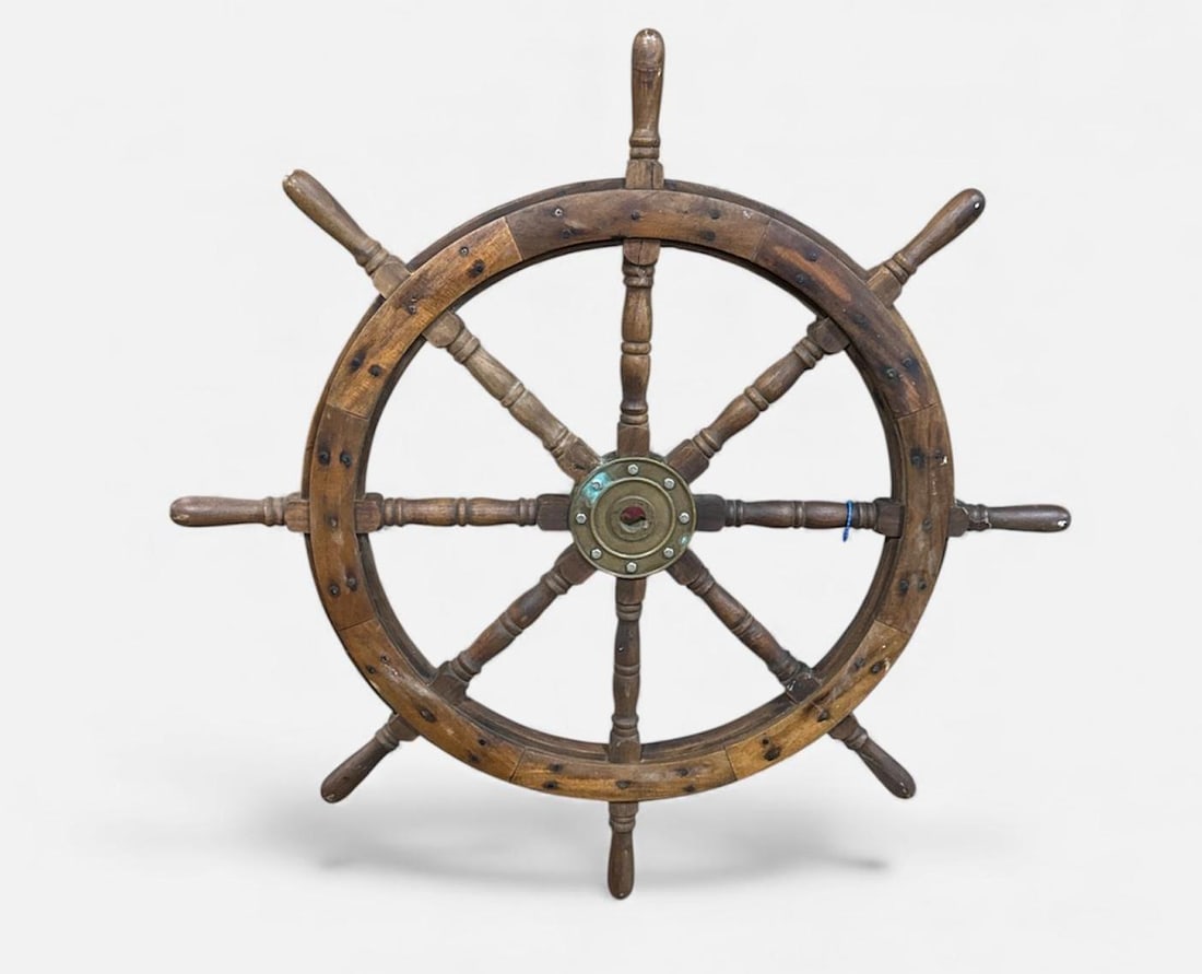 30" SHIP'S WHEEL (1 of 7)