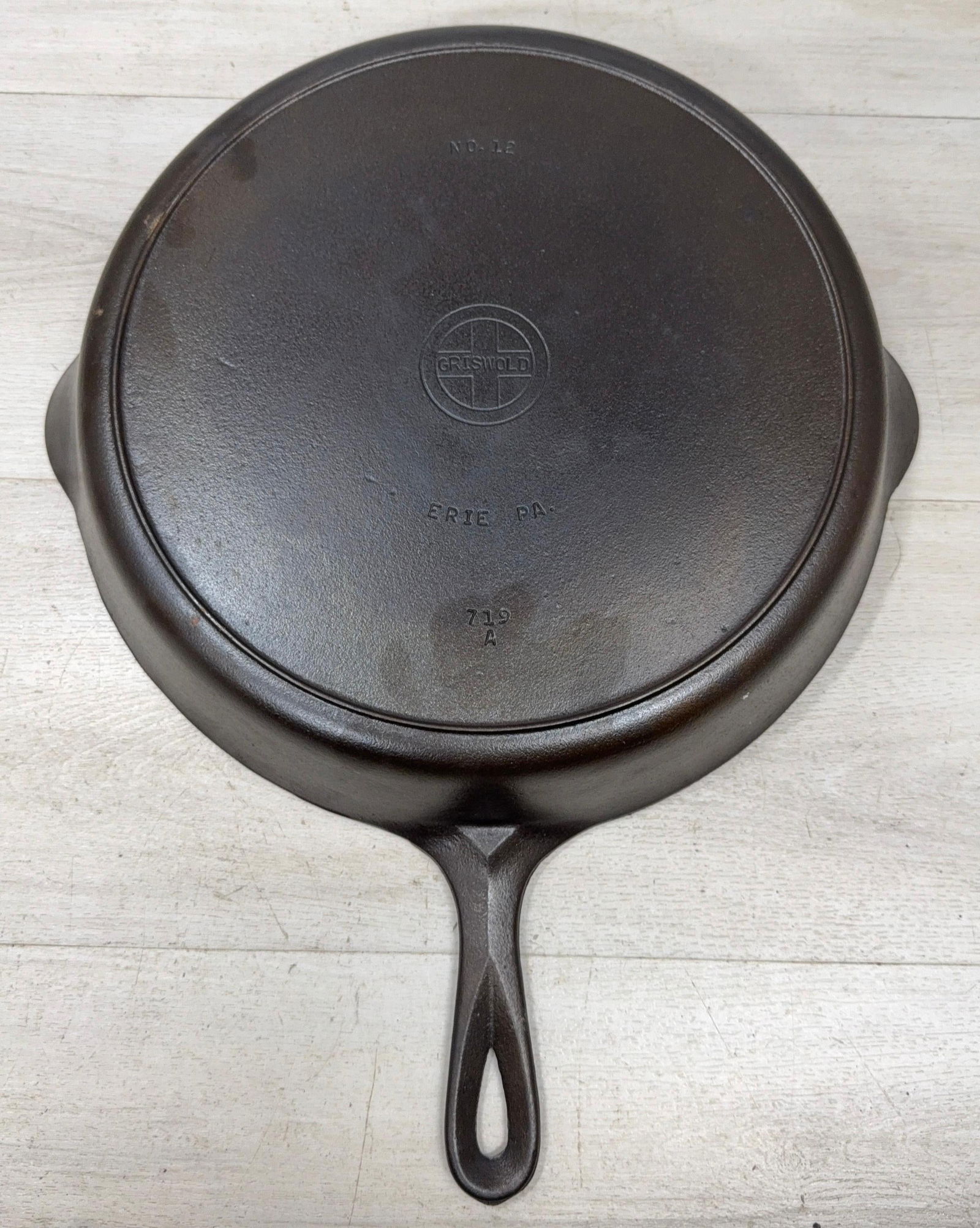 GRISWOLD #12 SBL CAST IRON SKILLET, EXCELLENT CONDITION! (1 of 5)