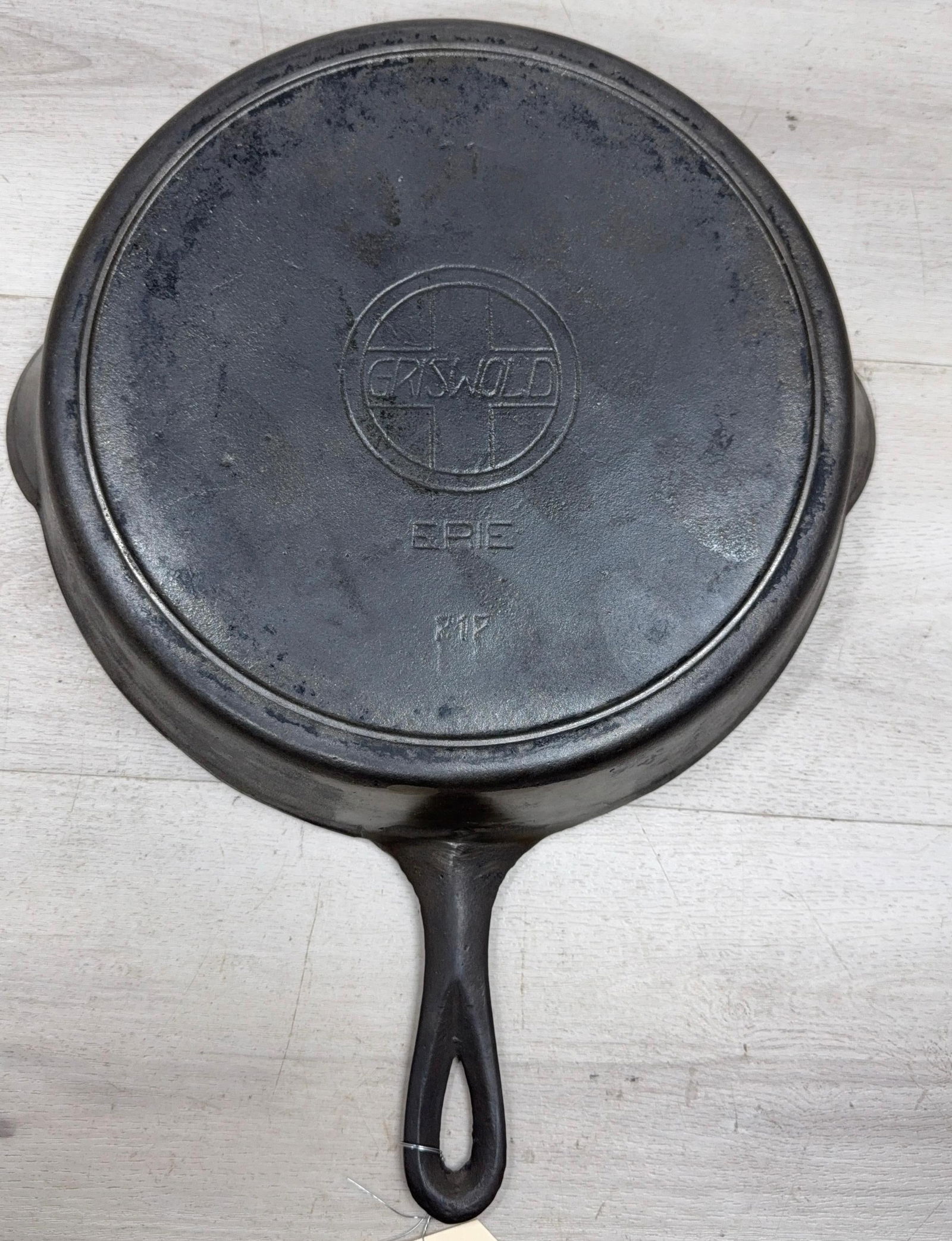 GRISWOLD NO. 11 SLANT "ERIE" SKILLET: Load-out Pick up for all online purchases for Antiques & collectibles is Monday, Tuesday, Wednesday, February 23rd, 24th, 25th At our shipper's location. We do offer shipping on all items shippable wi