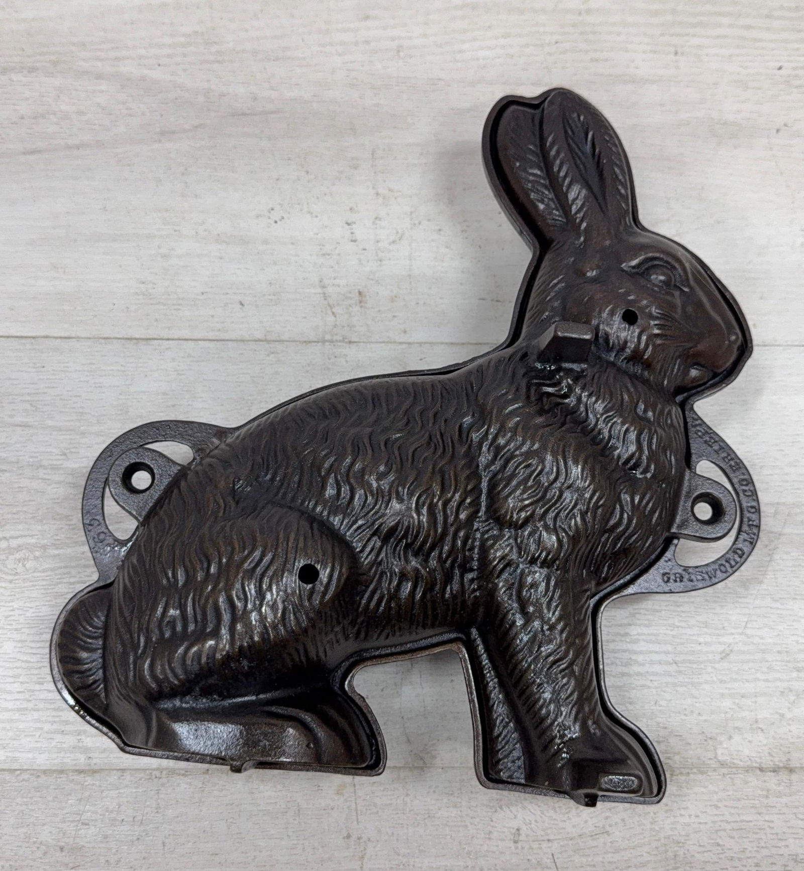 GRISWOLD RABBIT CAKE MOLD NO. 863 (1 of 5)