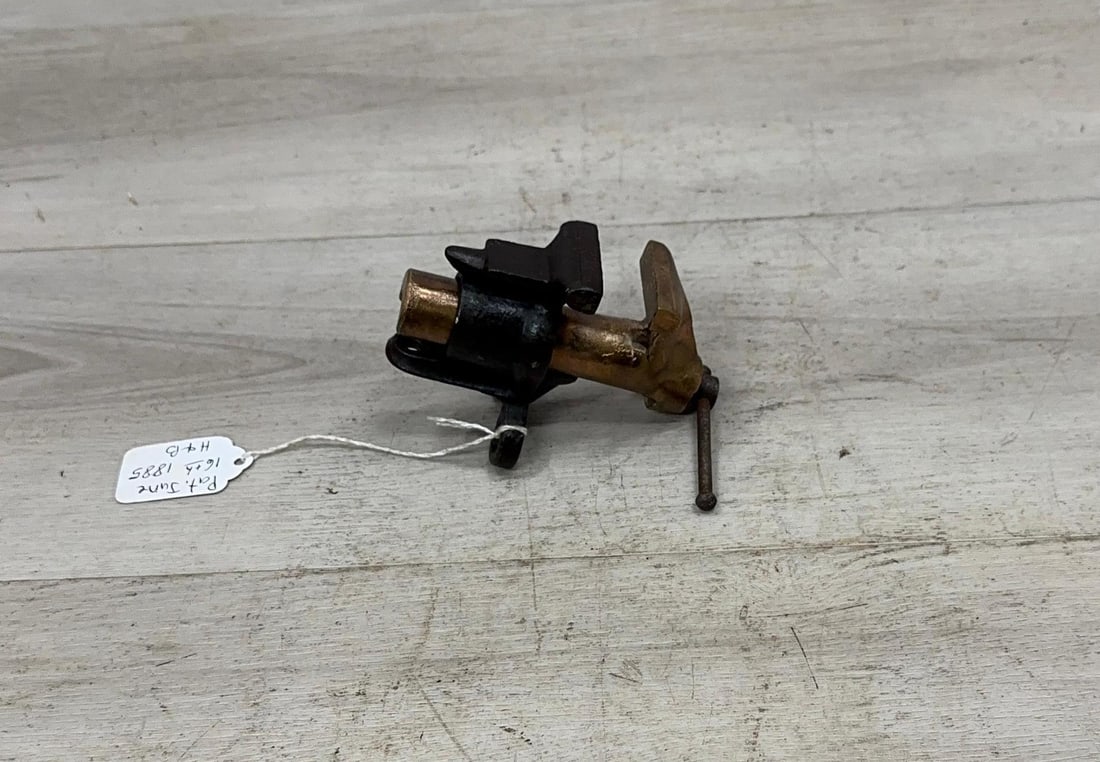 MINI H&B VISE PAT. JUNE 16TH 1885: Load-out Pick up for all online purchases for Antiques & collectibles is Monday, Tuesday, Wednesday, February 23rd, 24th, 25th At our shipper's location. We do offer shipping on all items shippable wi