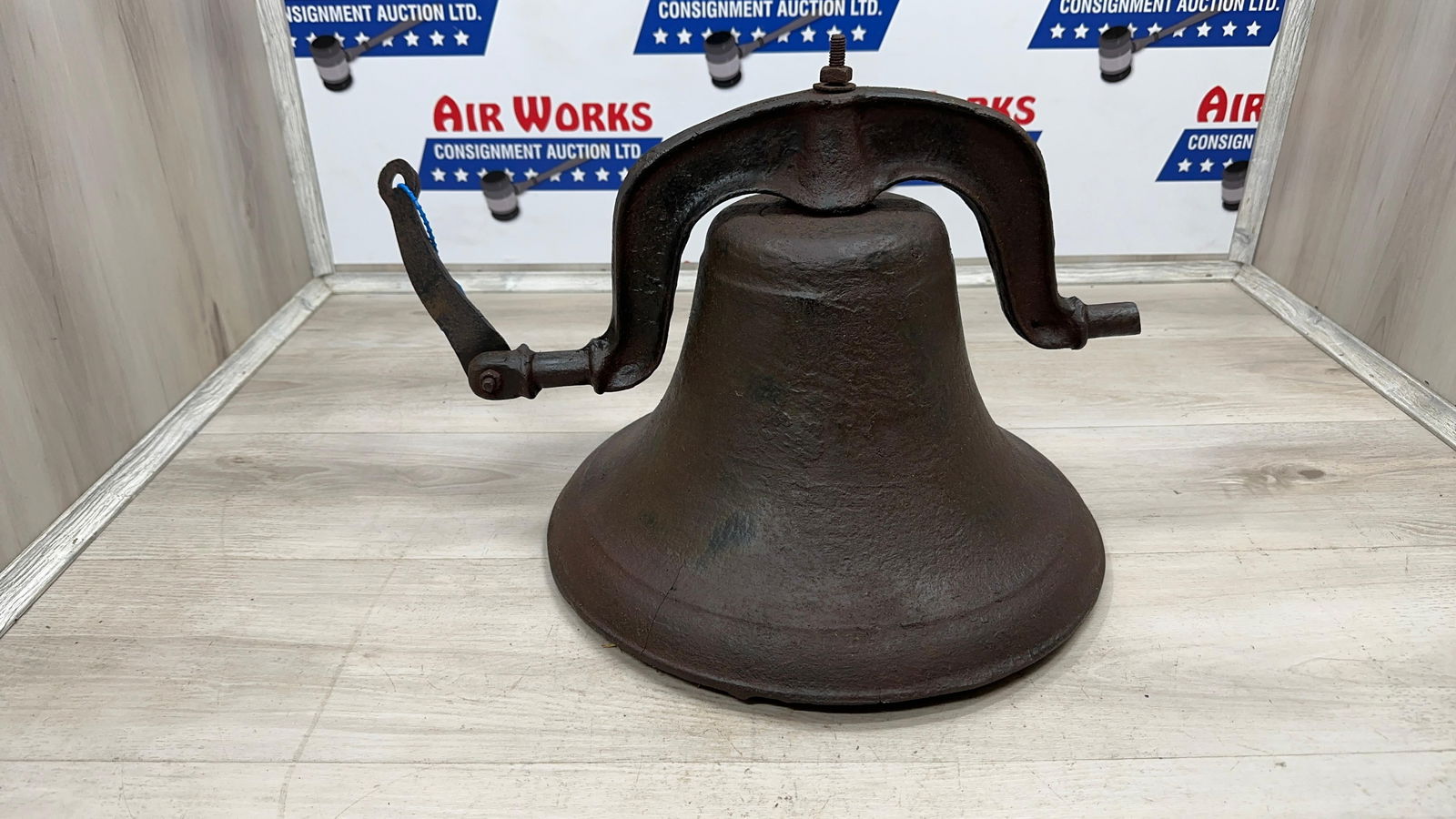 CAST IRON DINNER BELL APPROX. 15" (1 of 4)