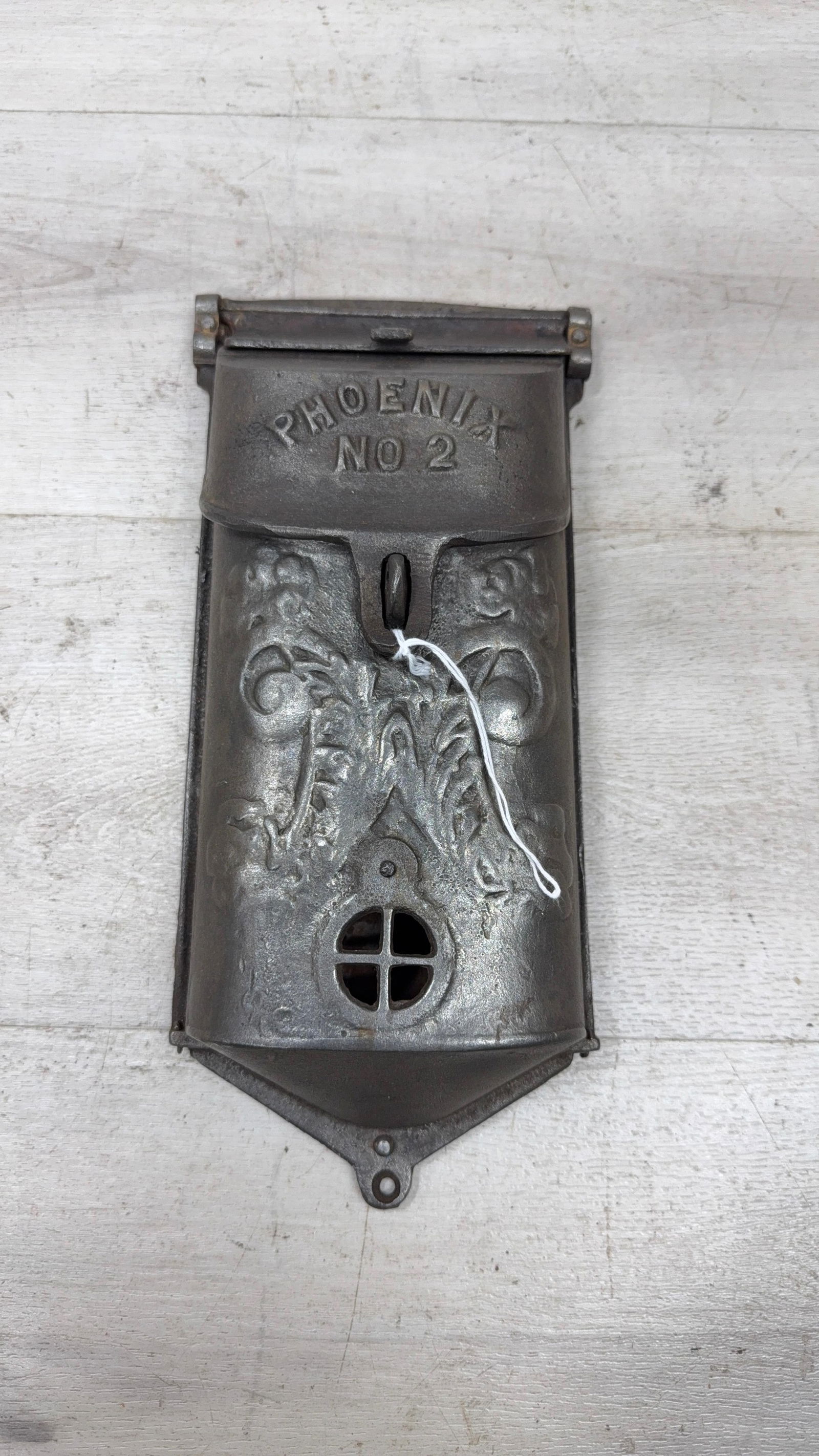 PHOENIX NO. 2 CAST IRON MAILBOX (1 of 5)