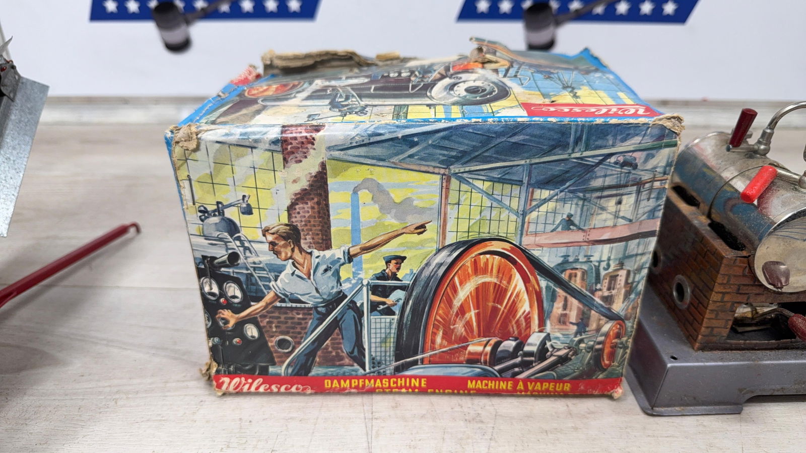 WILESCO STEAM ENGINE MODEL - 2