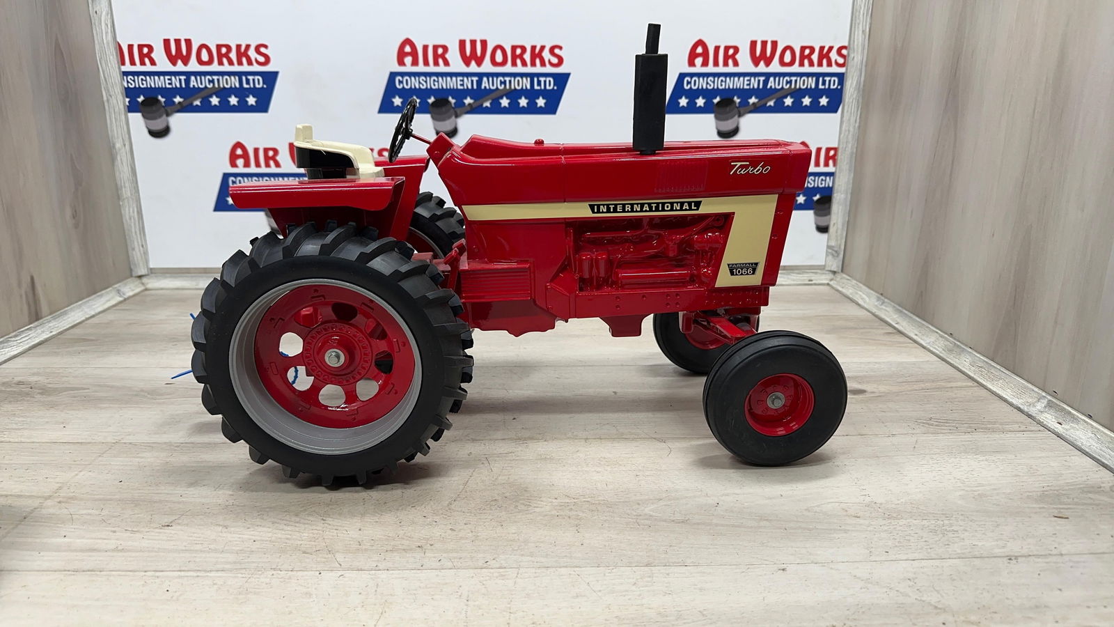 INTERNATIONAL 1066 1/8 SCALE. MINT: Load-out Pick up for all online purchases for Antiques & collectibles is Monday, Tuesday, Wednesday, February 23rd, 24th, 25th At our shipper's location. We do offer shipping on all items shippable wi