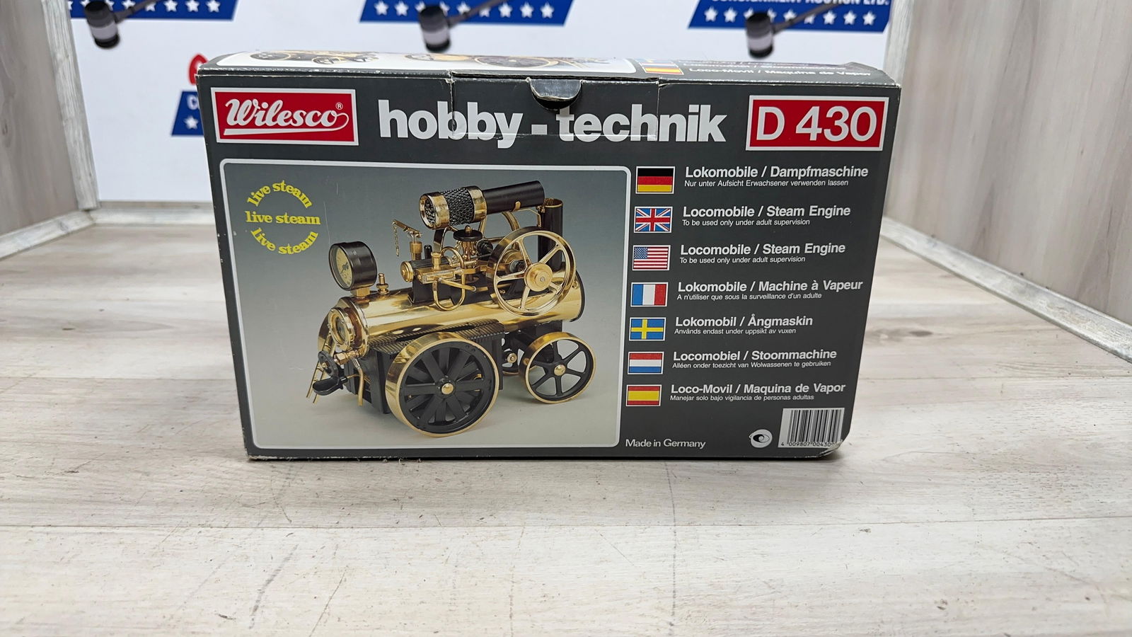 WILESCO WORKING STEAM ENGINE MODEL: Load-out Pick up for all online purchases for Antiques & collectibles is Monday, Tuesday, Wednesday, February 23rd, 24th, 25th At our shipper's location. We do offer shipping on all items shippable wi