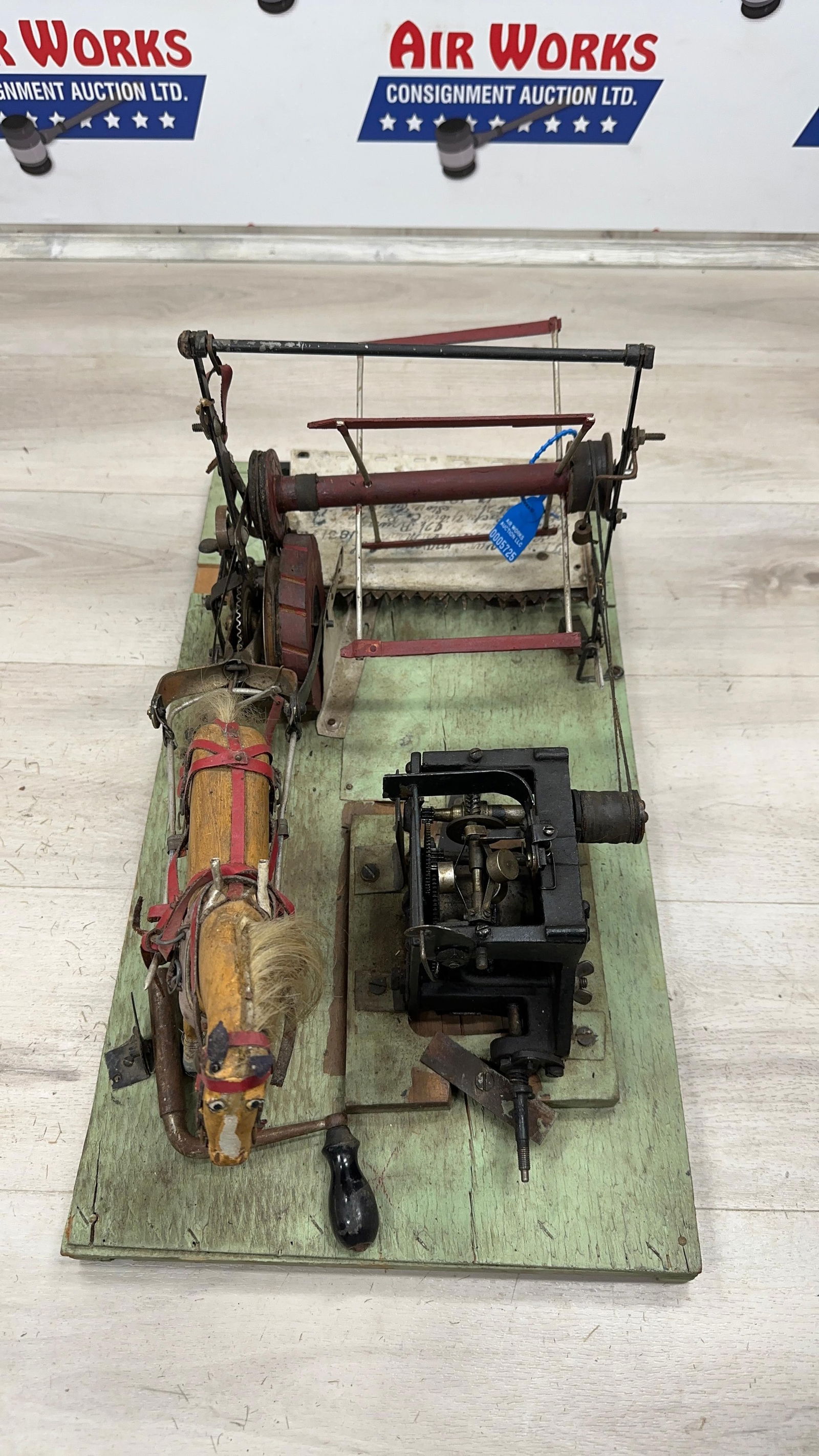 VINTAGE MCORMICK REAPER MODEL: Load-out Pick up for all online purchases for Antiques & collectibles is Monday, Tuesday, Wednesday, February 23rd, 24th, 25th At our shipper's location. We do offer shipping on all items shippable wi