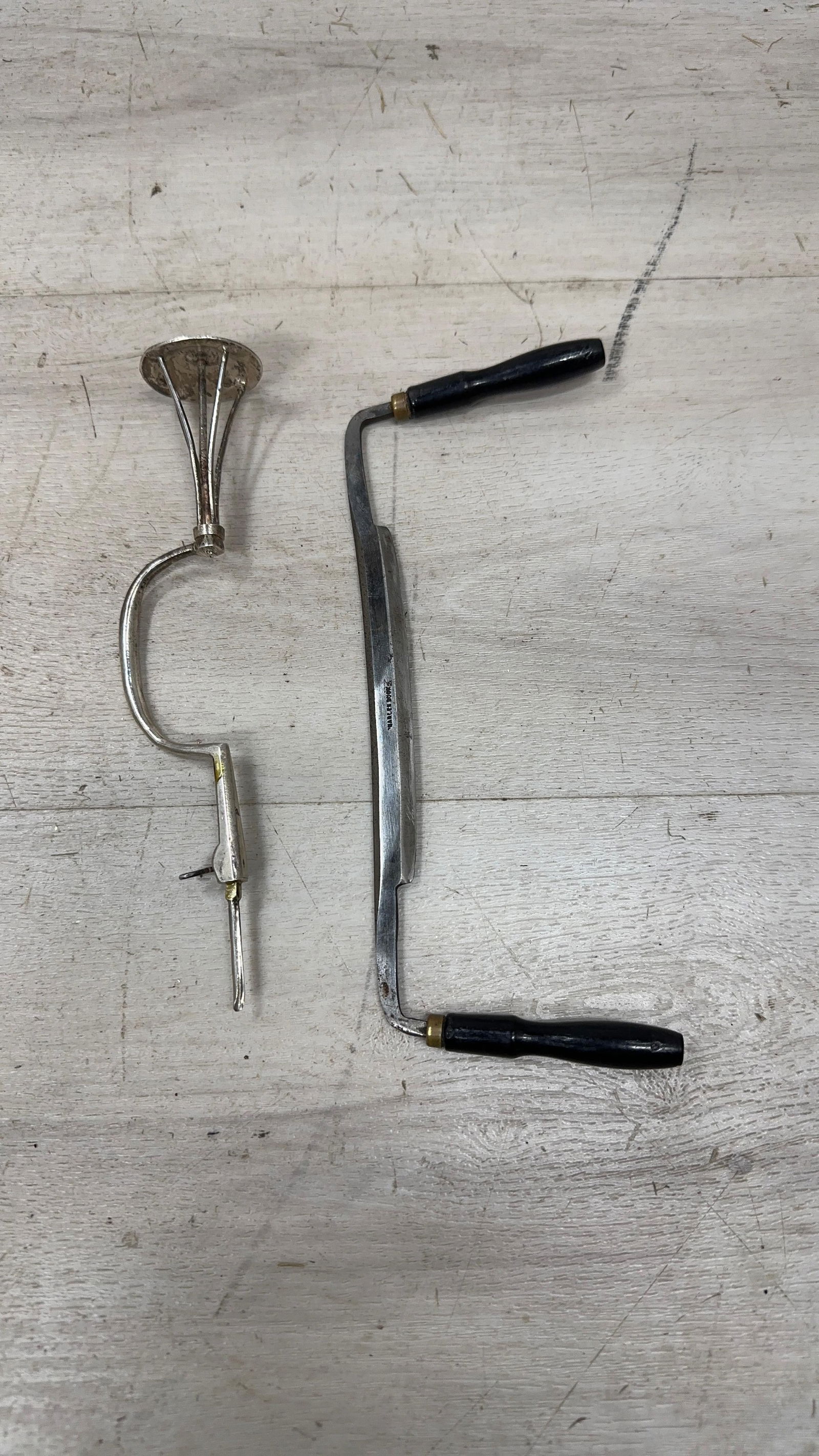 MINI CHARLES BUCK DRAW KNIFE AND DRILL TOY: Load-out Pick up for all online purchases for Antiques & collectibles is Monday, Tuesday, Wednesday, February 23rd, 24th, 25th At our shipper's location. We do offer shipping on all items shippable wi